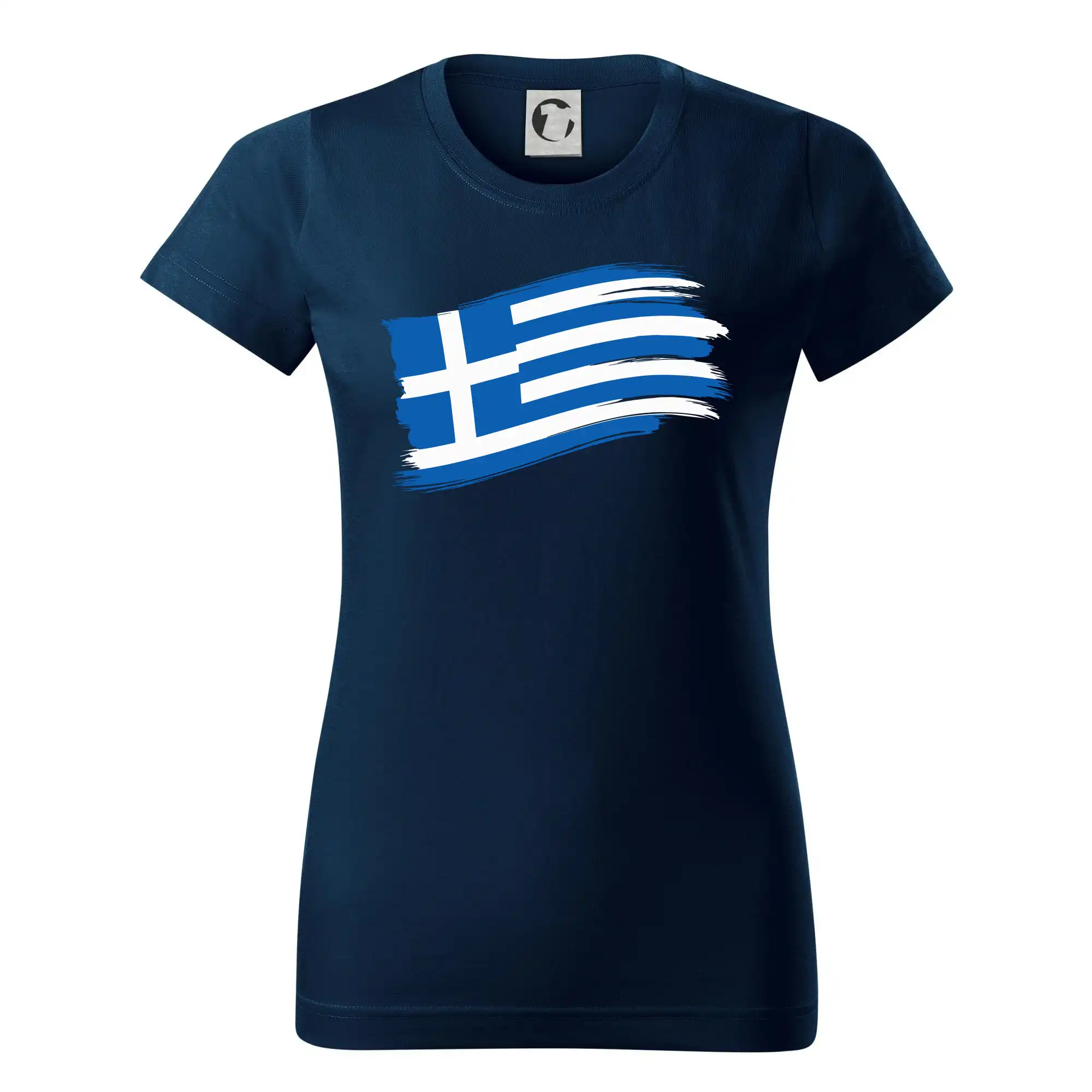 Řecko vlajka - štětkou