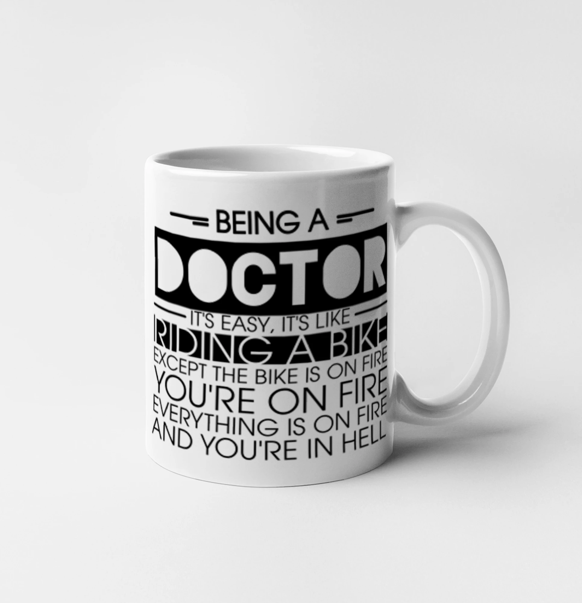 Being a doctor - bike