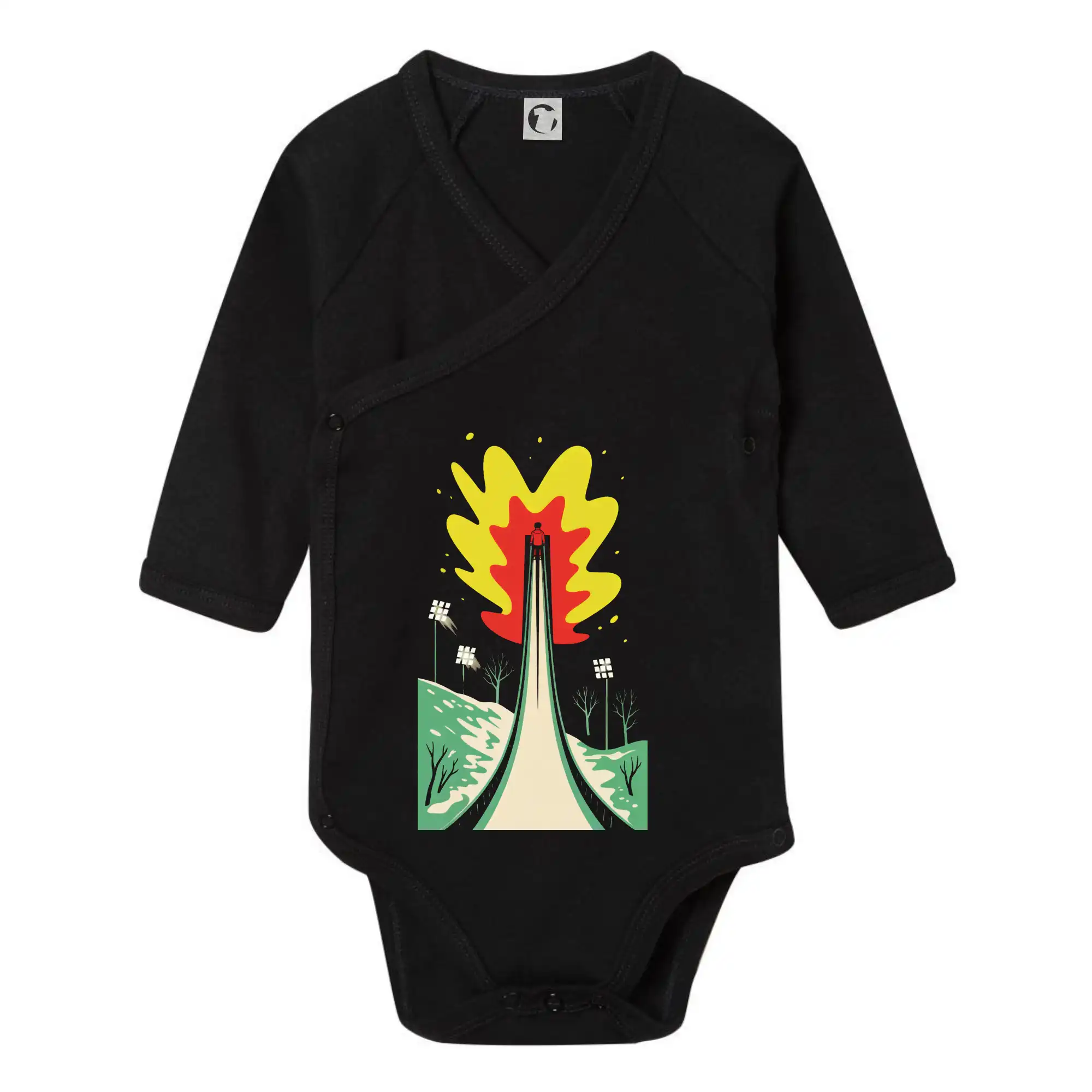 Skokanské můstky abstraktní