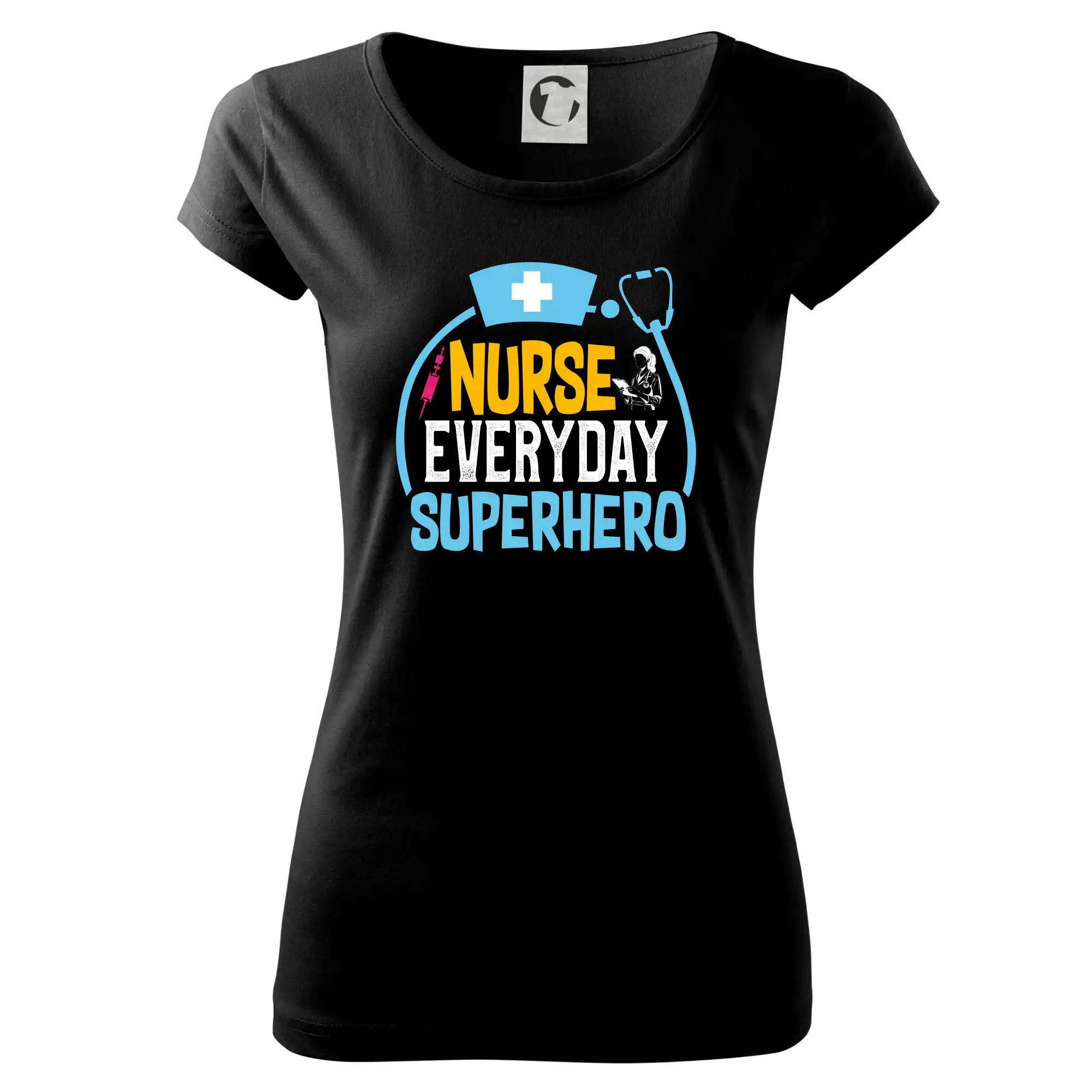Nurse everyday superhero - Dámske tričko Pure