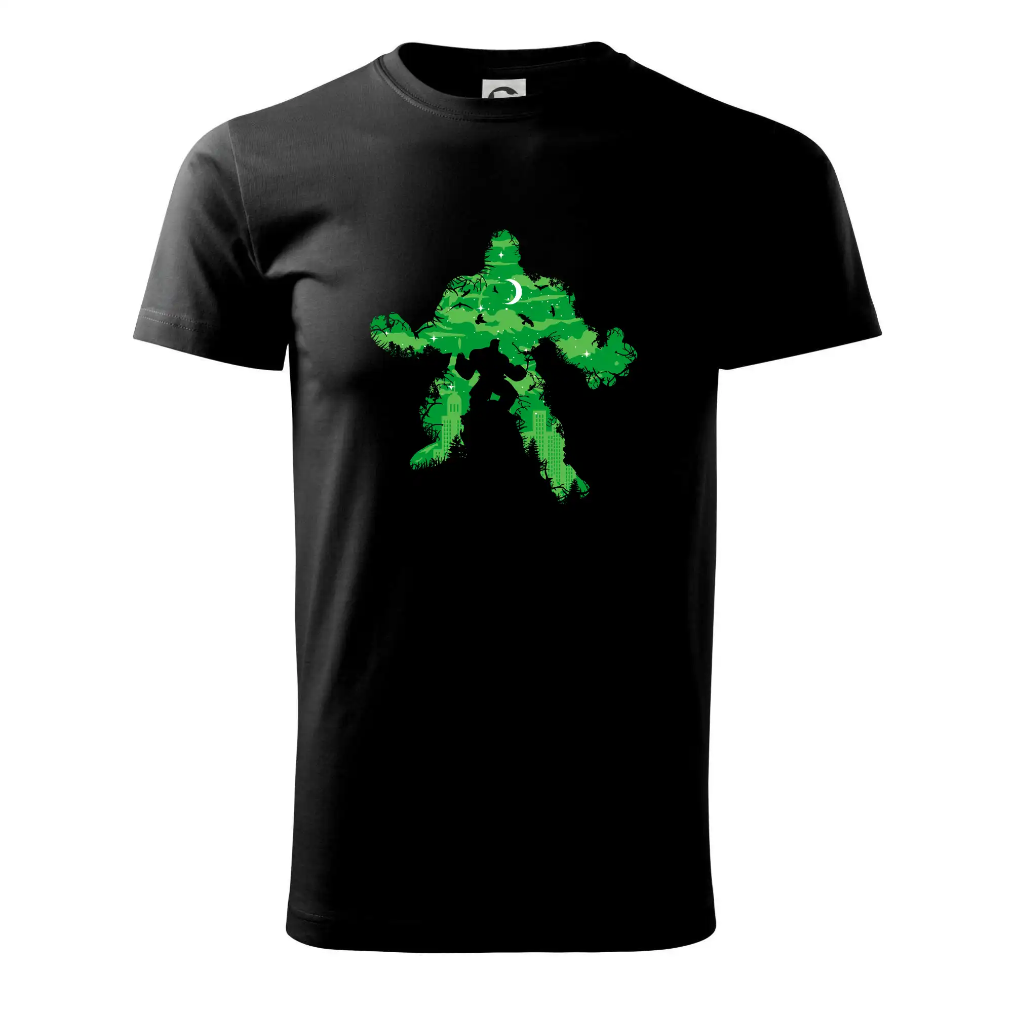 Grafické tričká - Green Monster mraky - Klasické pánske tričko vyššej gramáže