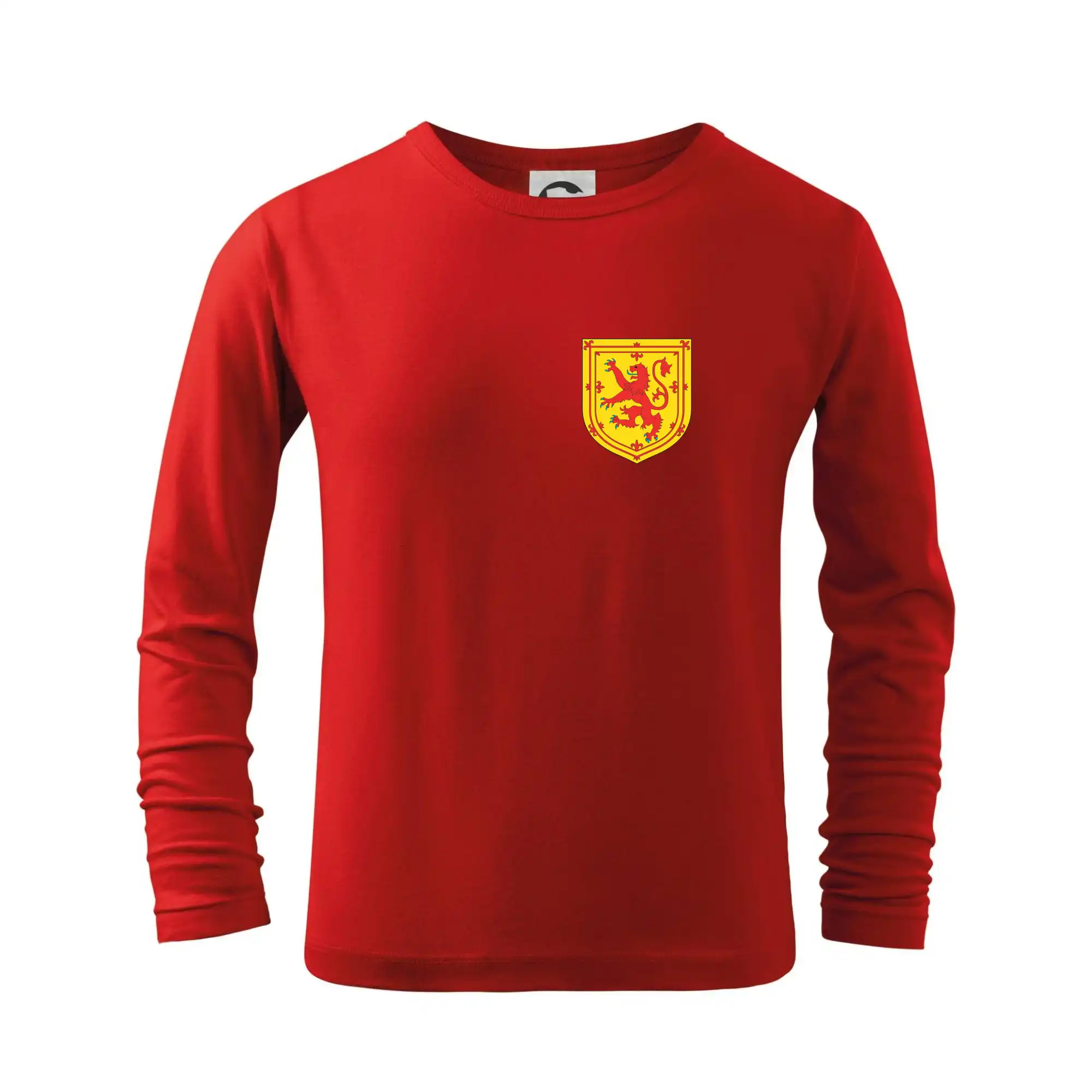 Motívy štátnych vlajok - Škótsky lev - prsník - Tričko detské Long Sleeve