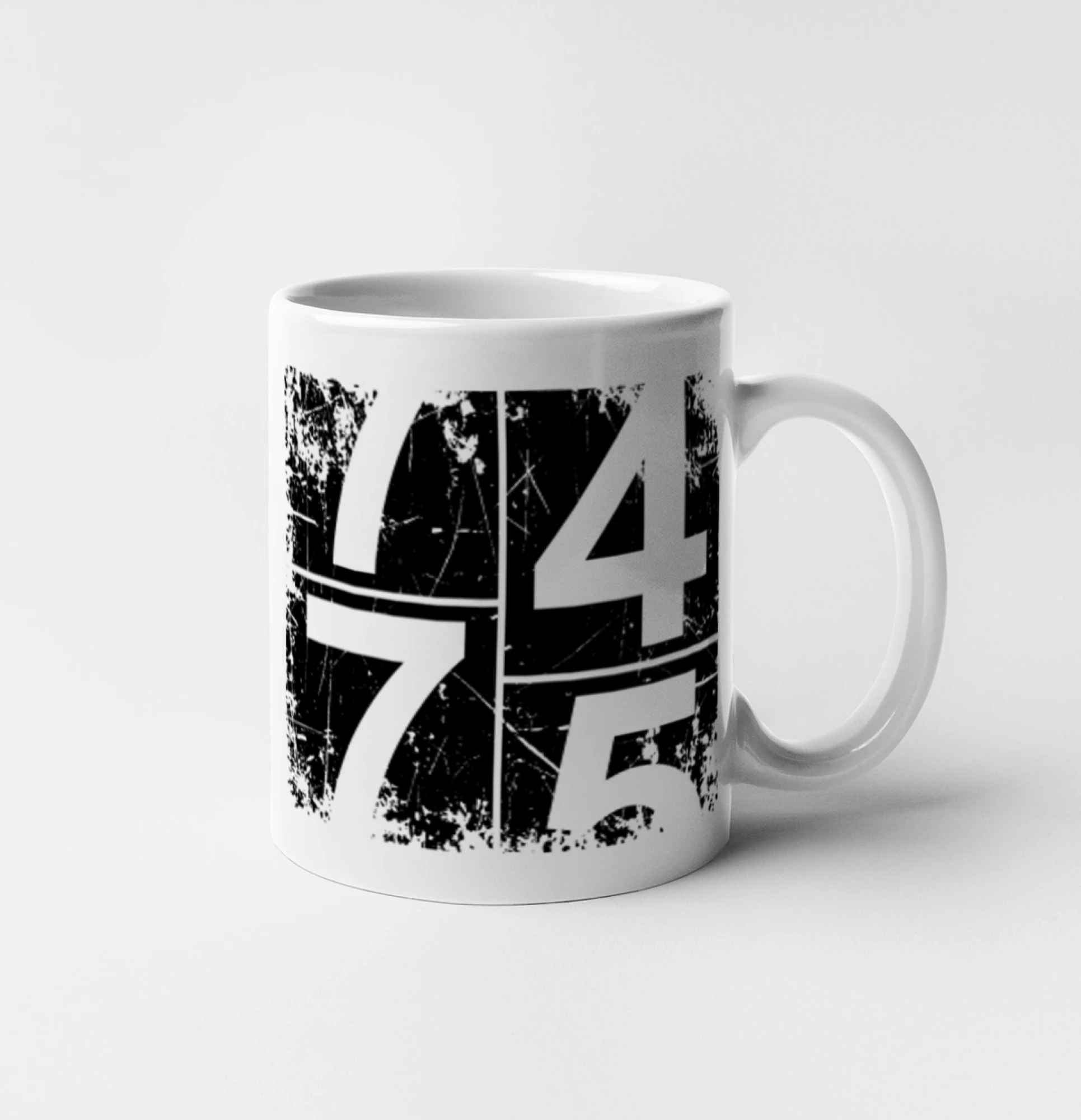 Tričká k narodeninám - Tachometer 75 - Hrnček 