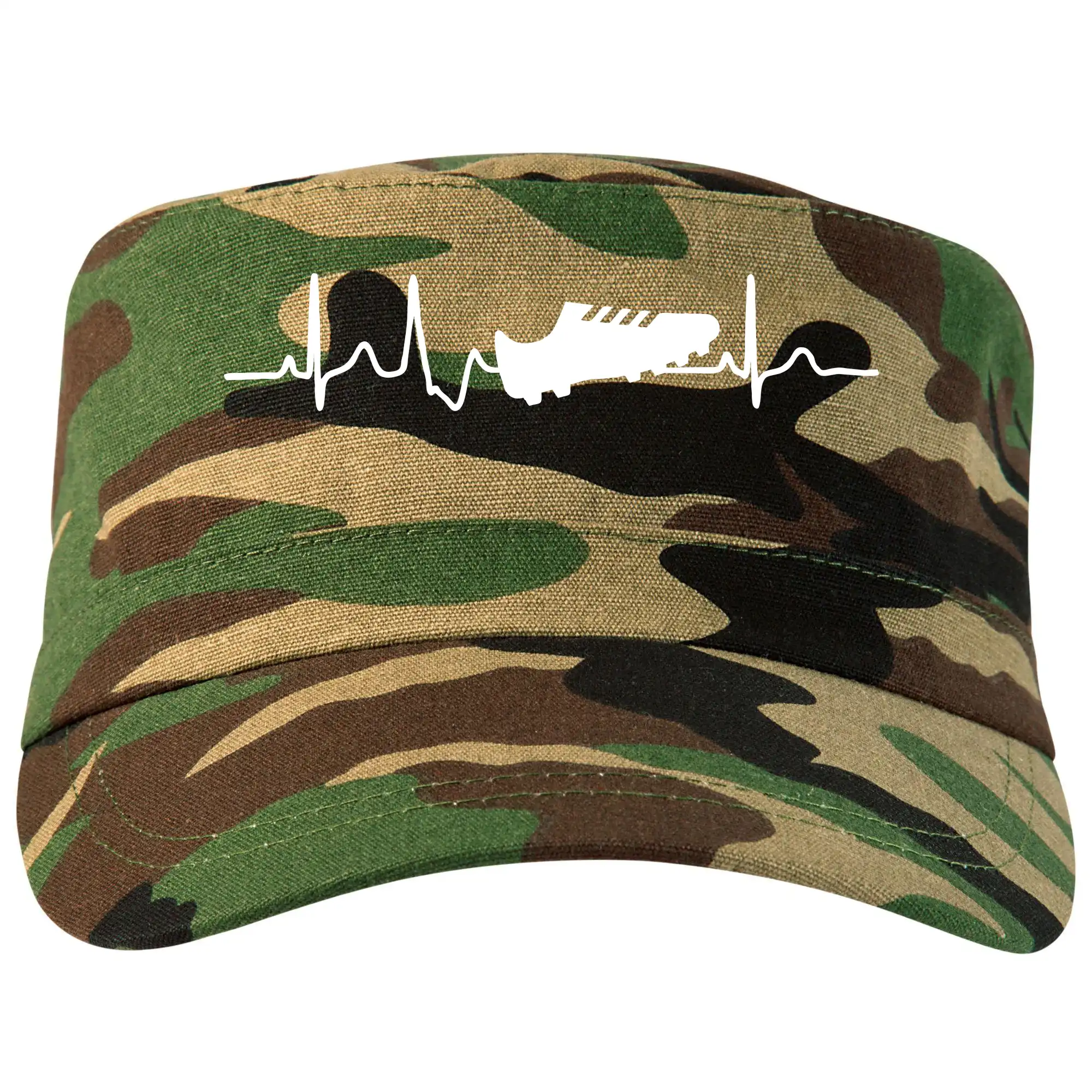 Tričká pre futbalistov - Ekg futbal kopačka - Šiltovka CAMO