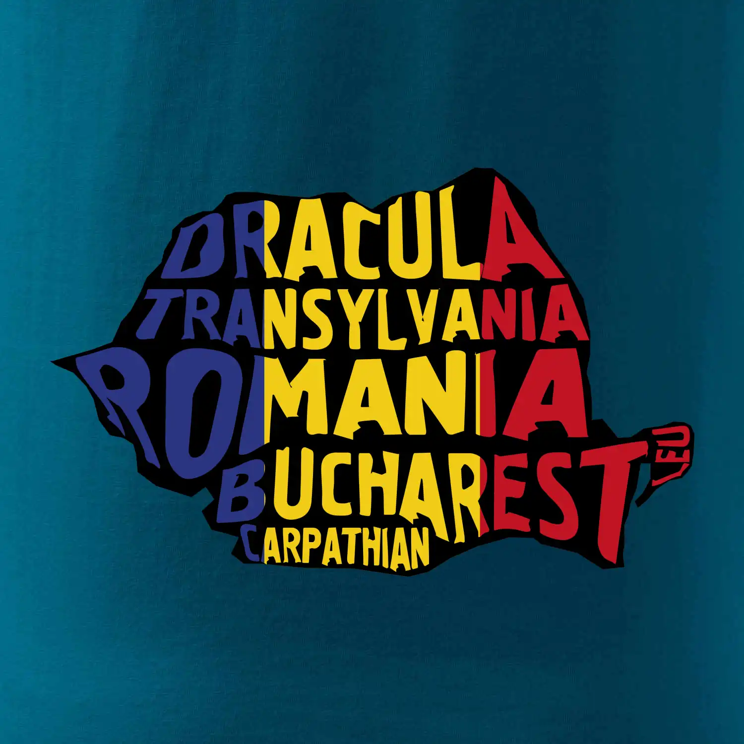 Mapy - názvy měst - Rumunsko