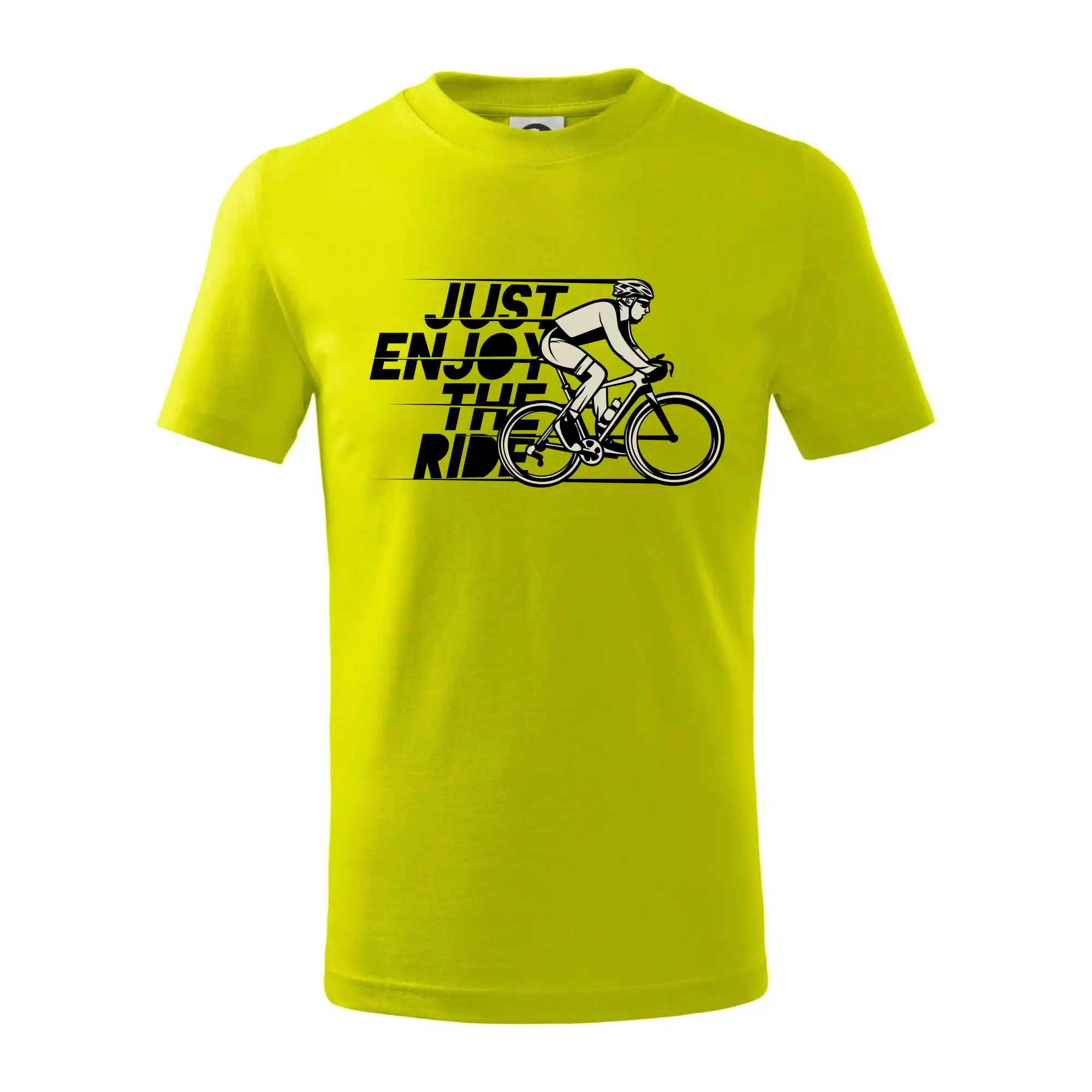 Tričko ako darček pre cyklistu - Just enjoy the ride - Tričko detské bavlnené