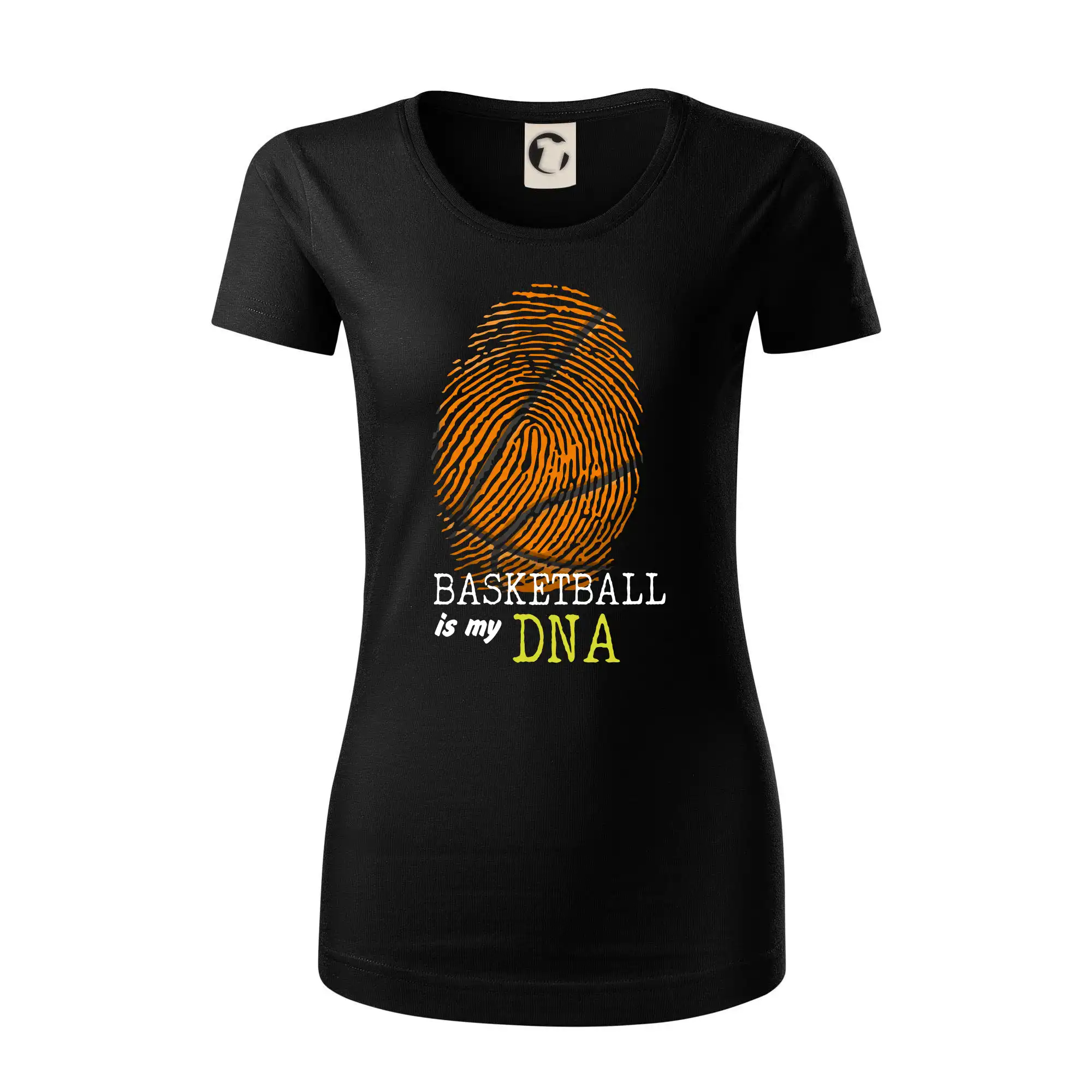 Basketbalová tričká - Basketball is my DNA - Dámske tričko z organickej bavlny Origin (GOTS)