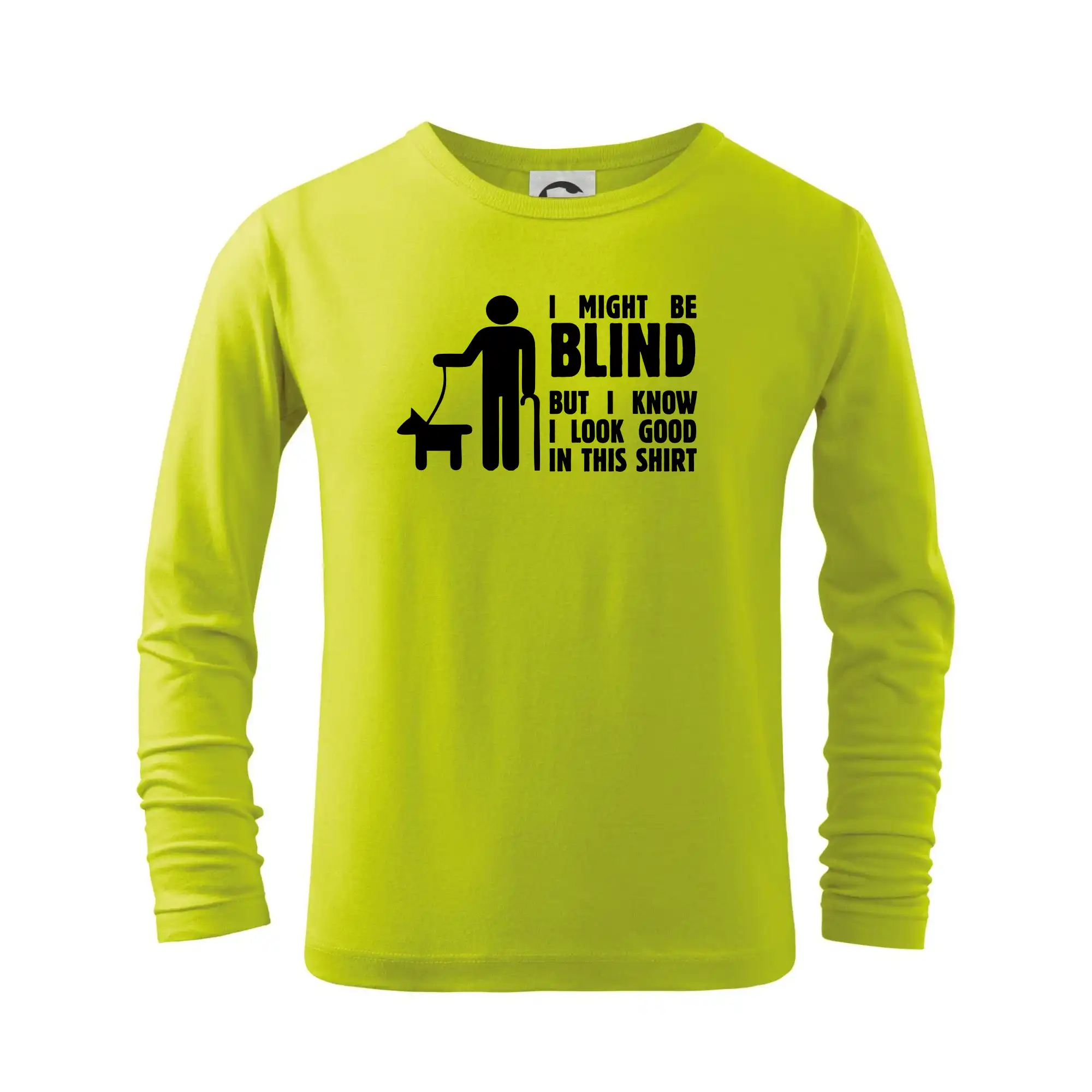 I might be blind - Tričko detské Long Sleeve