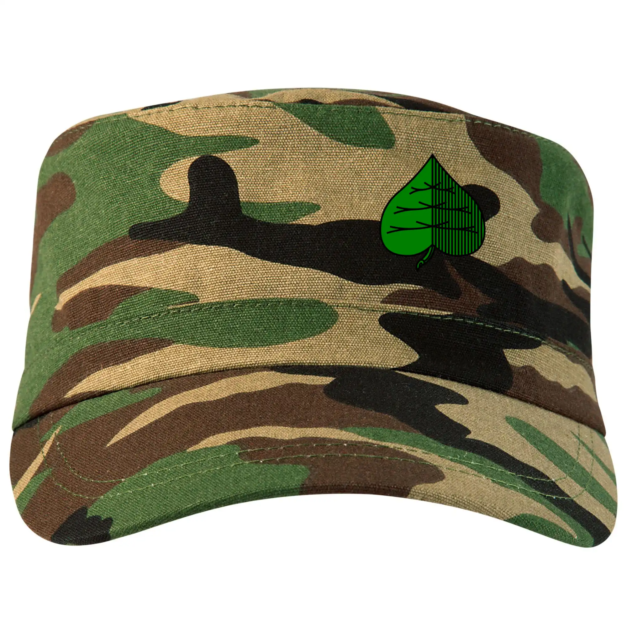 Tričká pre hráčov - Prší - Zelený - prso - Šiltovka CAMO