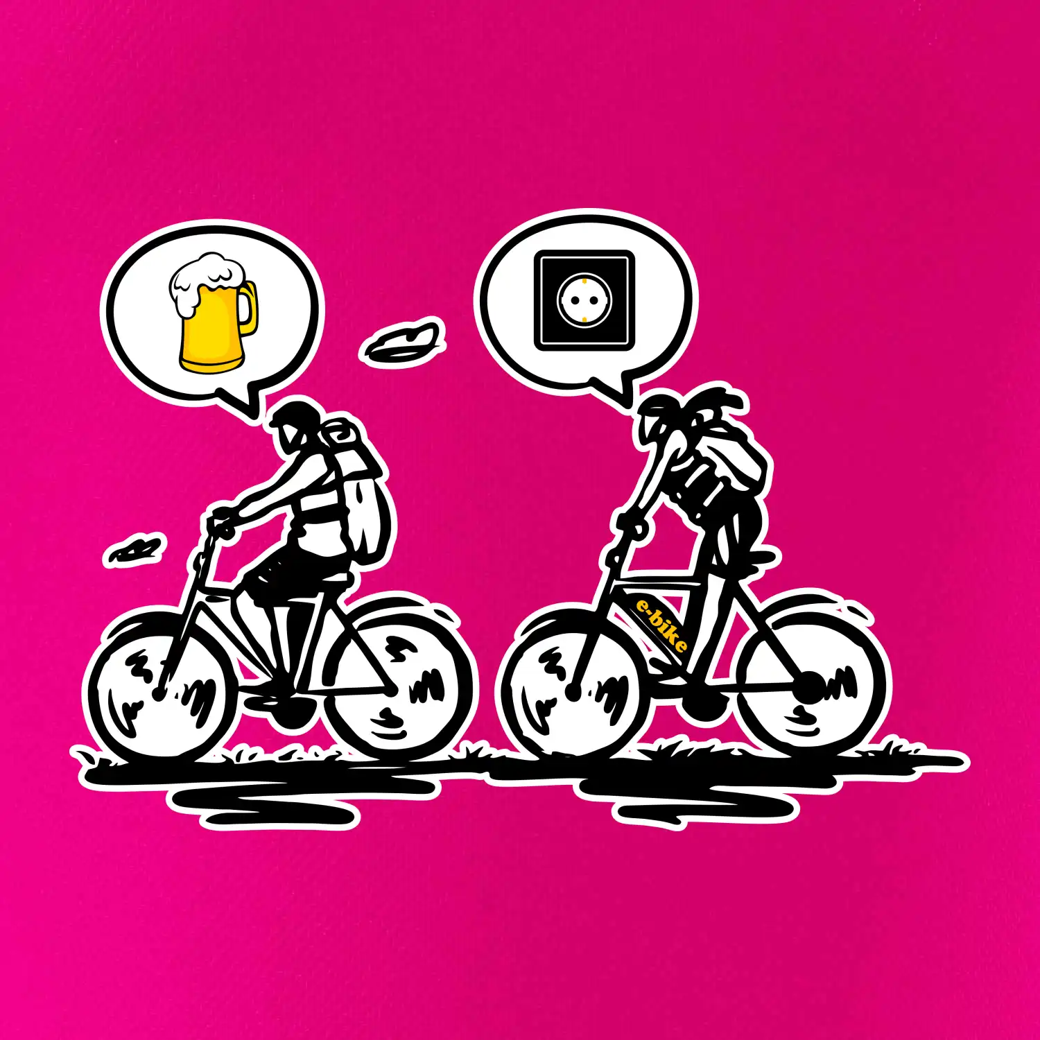 Cyklistika na co myslím