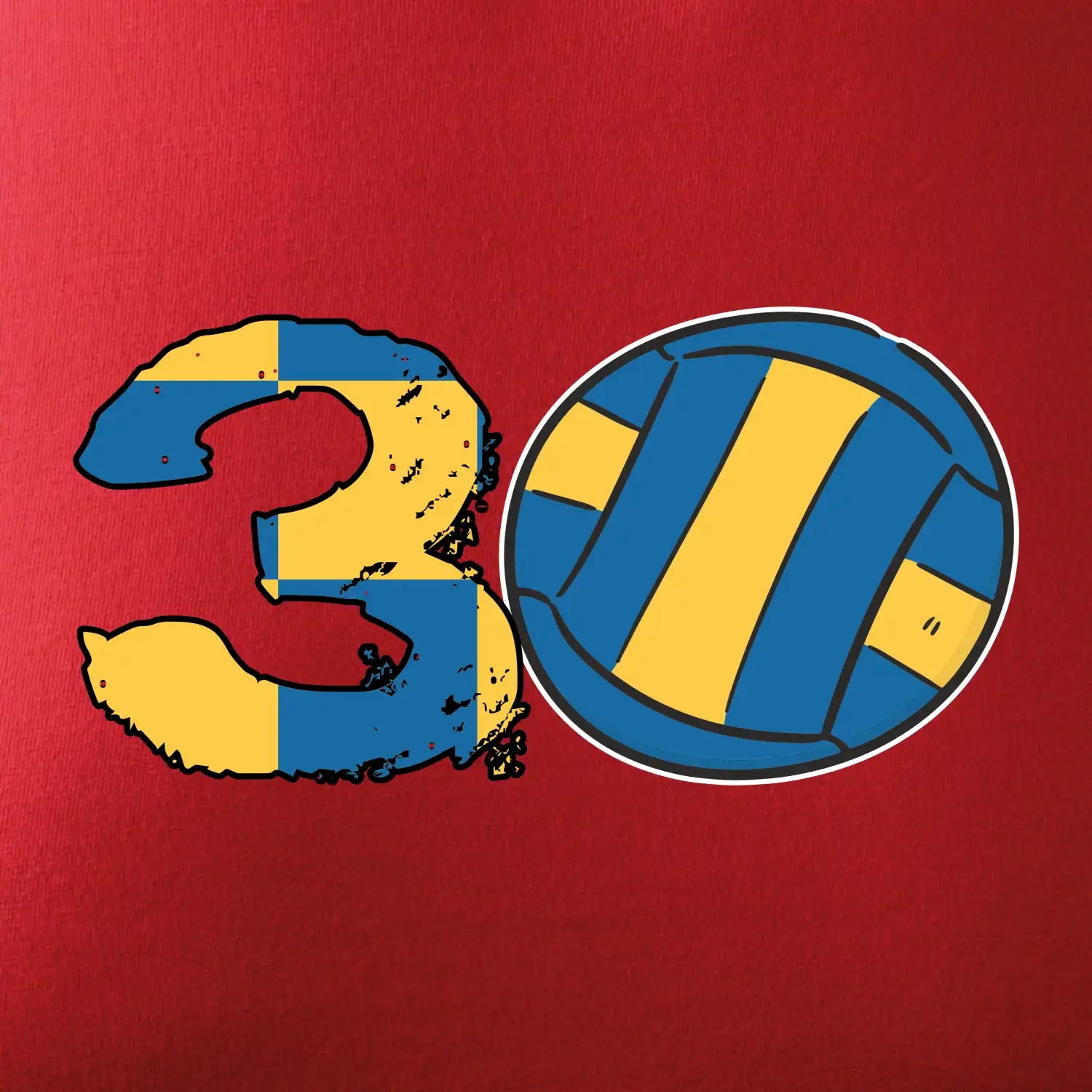 Volejbal kulaté narozeniny 30