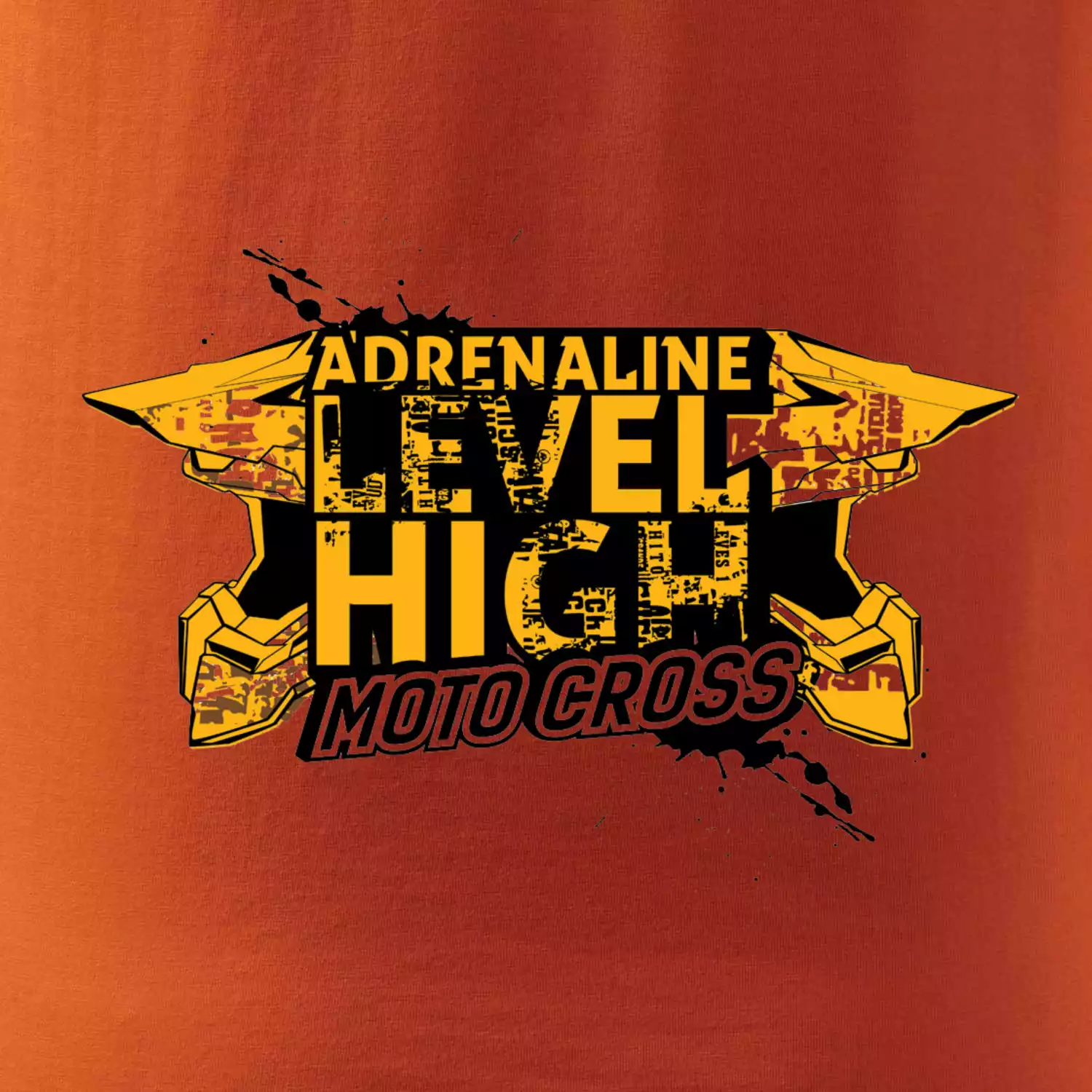 Motocross adrenaline level high