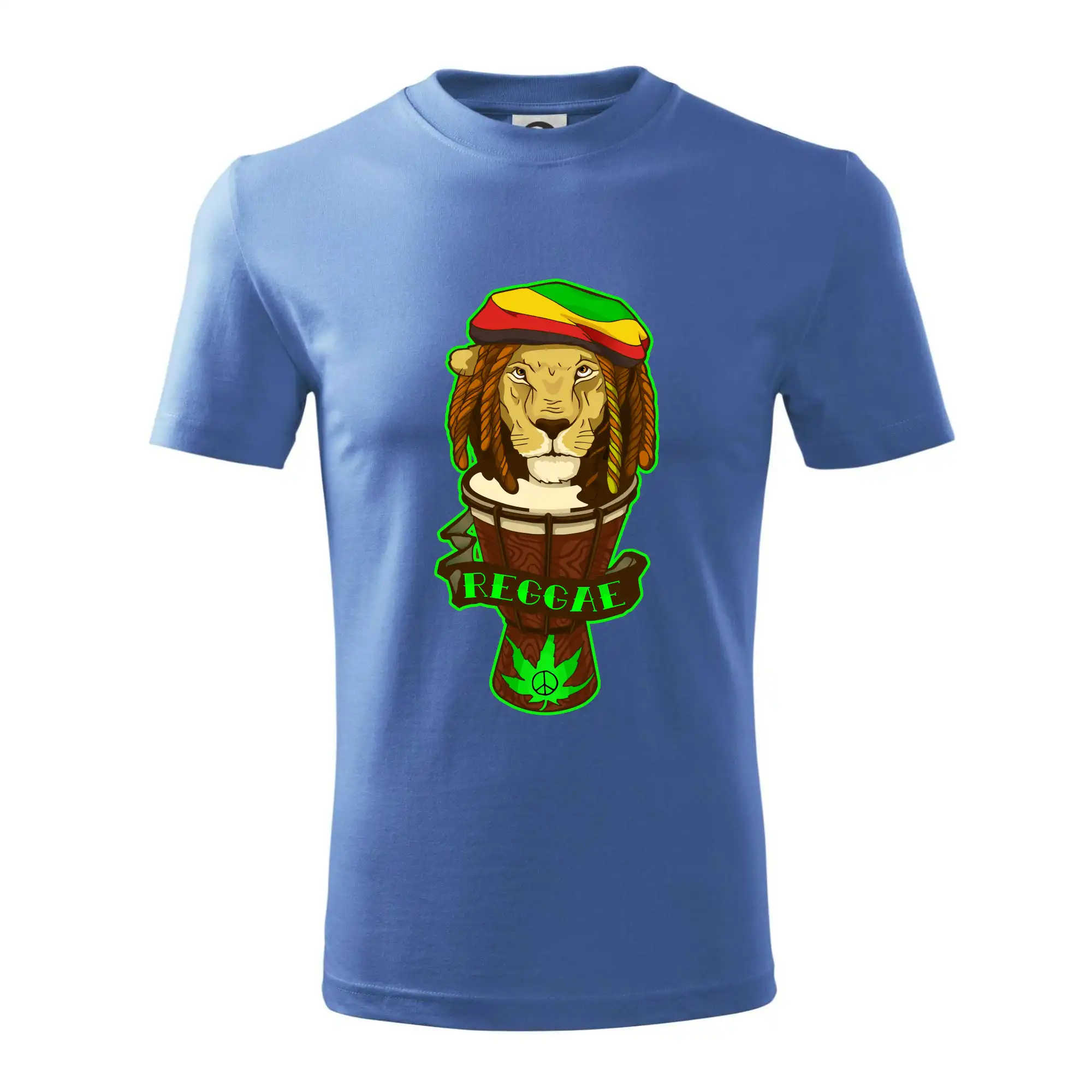 Tričká pre pohodový ľudí - Reggae lev - Tričko detské bavlnené