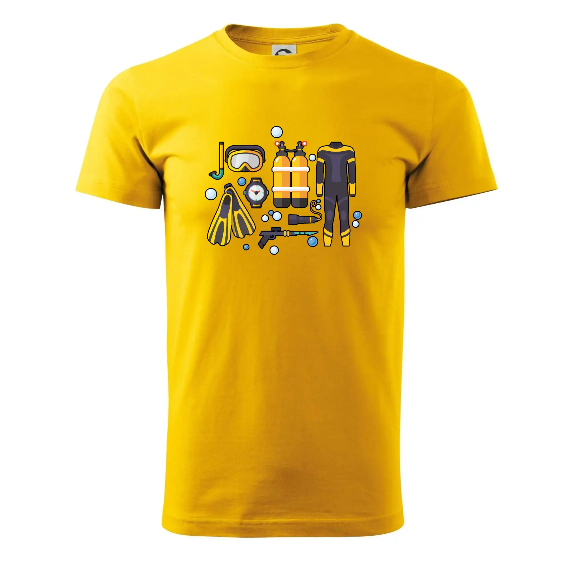Potápačské tričká - Potápačské vybavenie - Tričko extra veľké  (5-8XL)