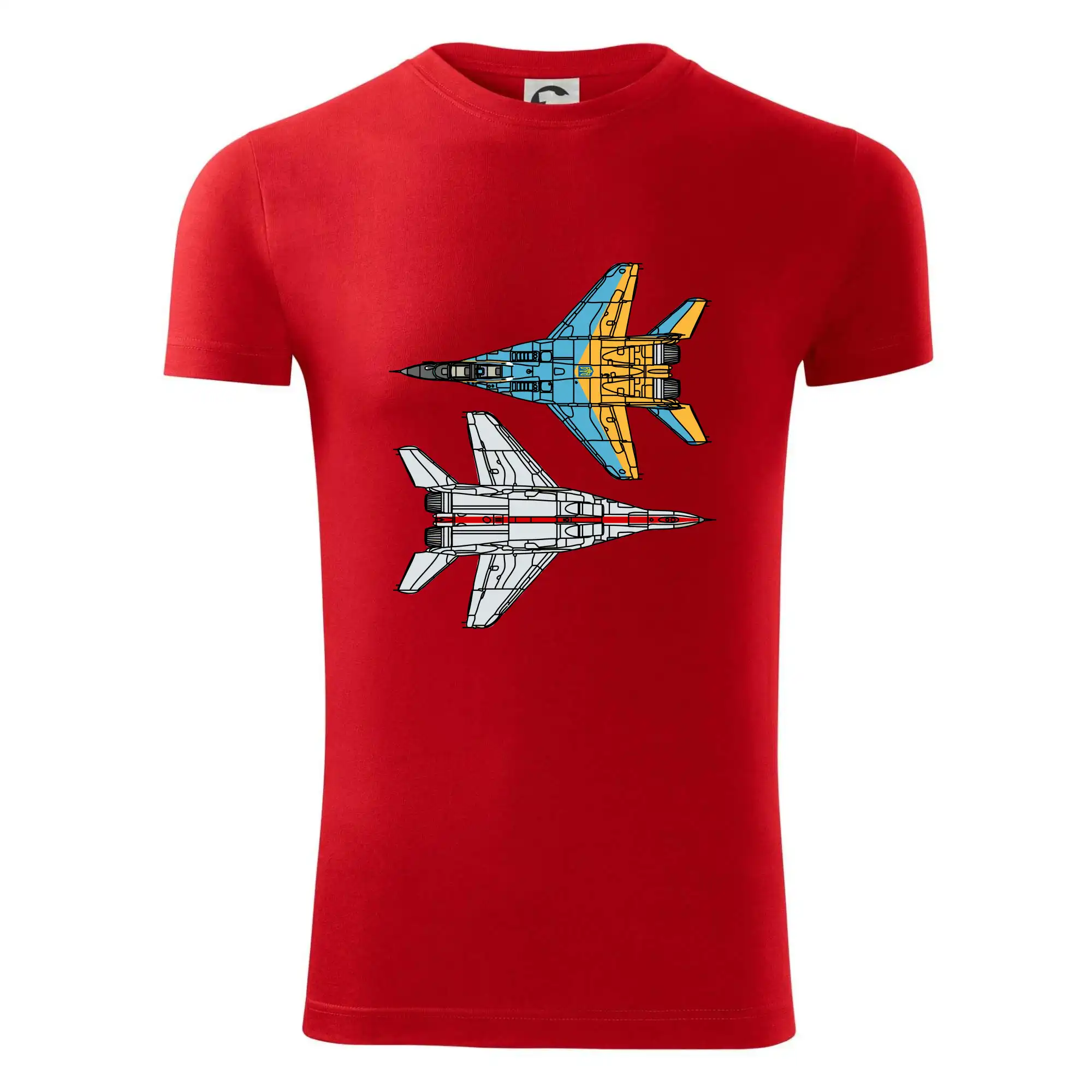 Mig 29 Fulcrum ze spoda a ze zhora