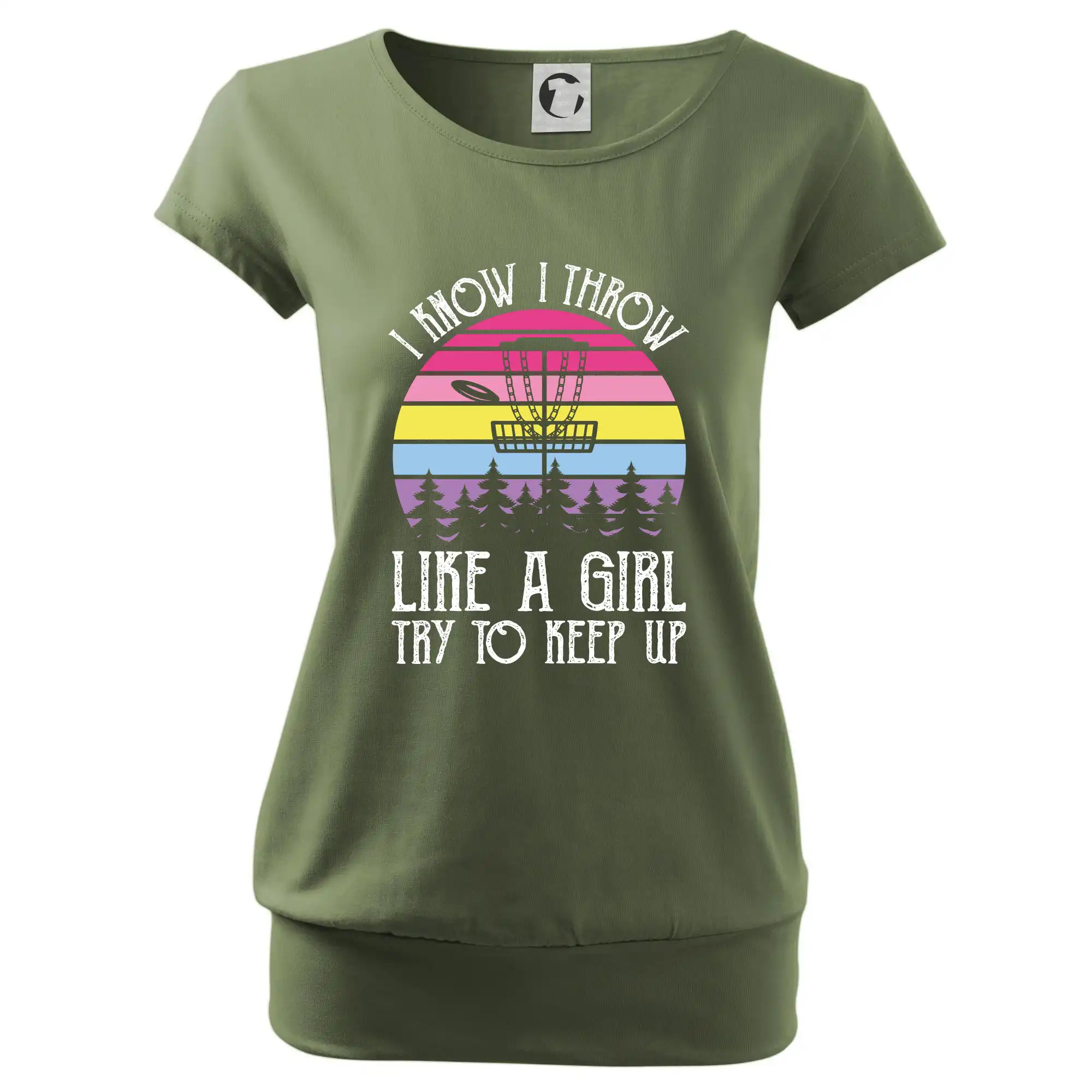 Disc golf i know i throw