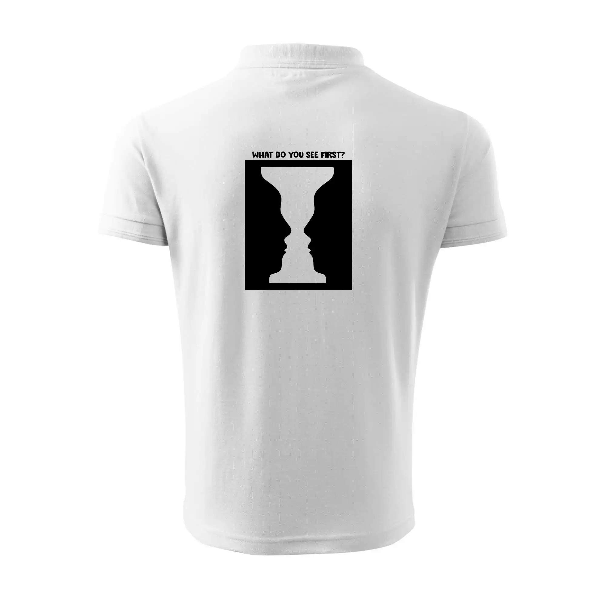 What do you see first? Pohár - Obličeje