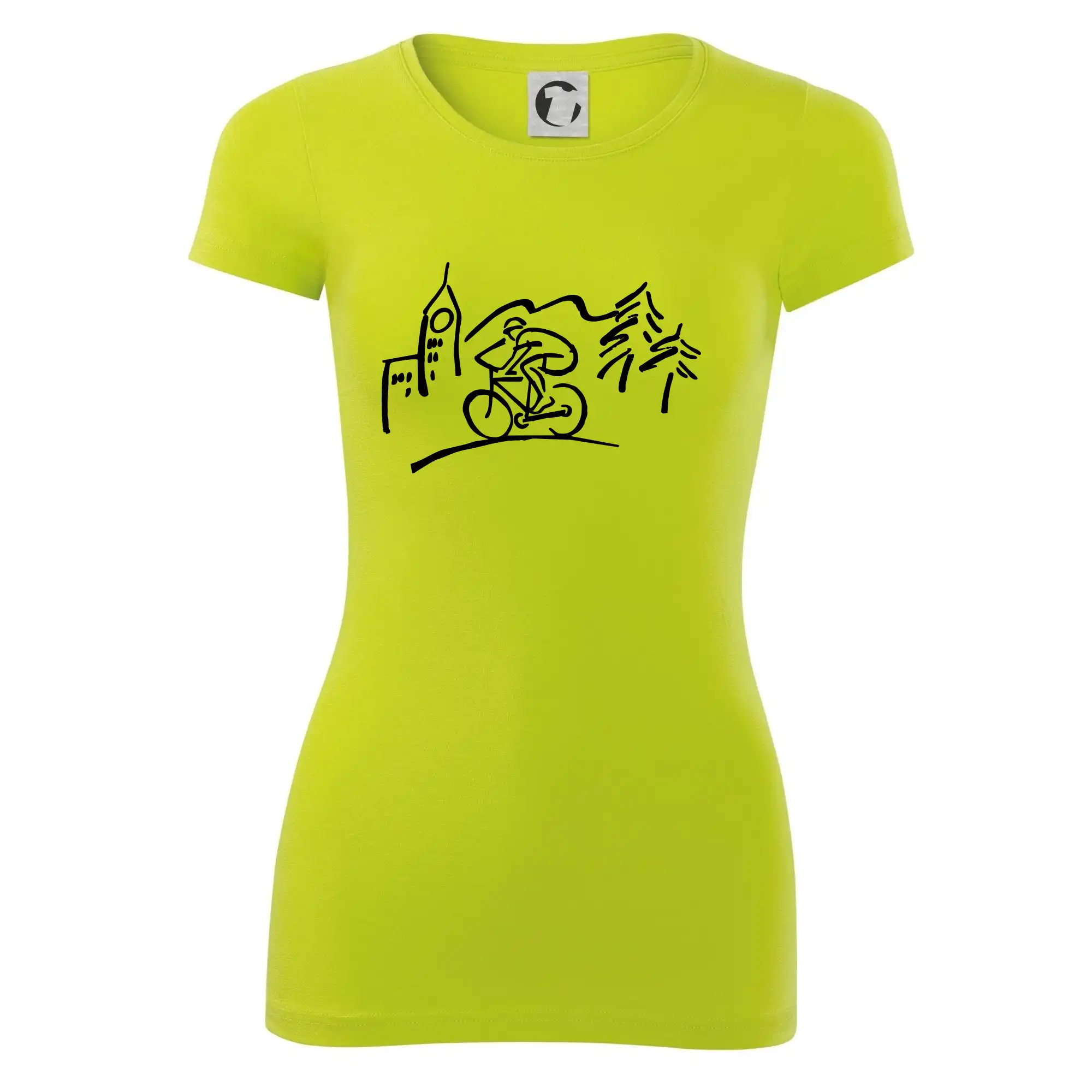 Cyklista na výletě