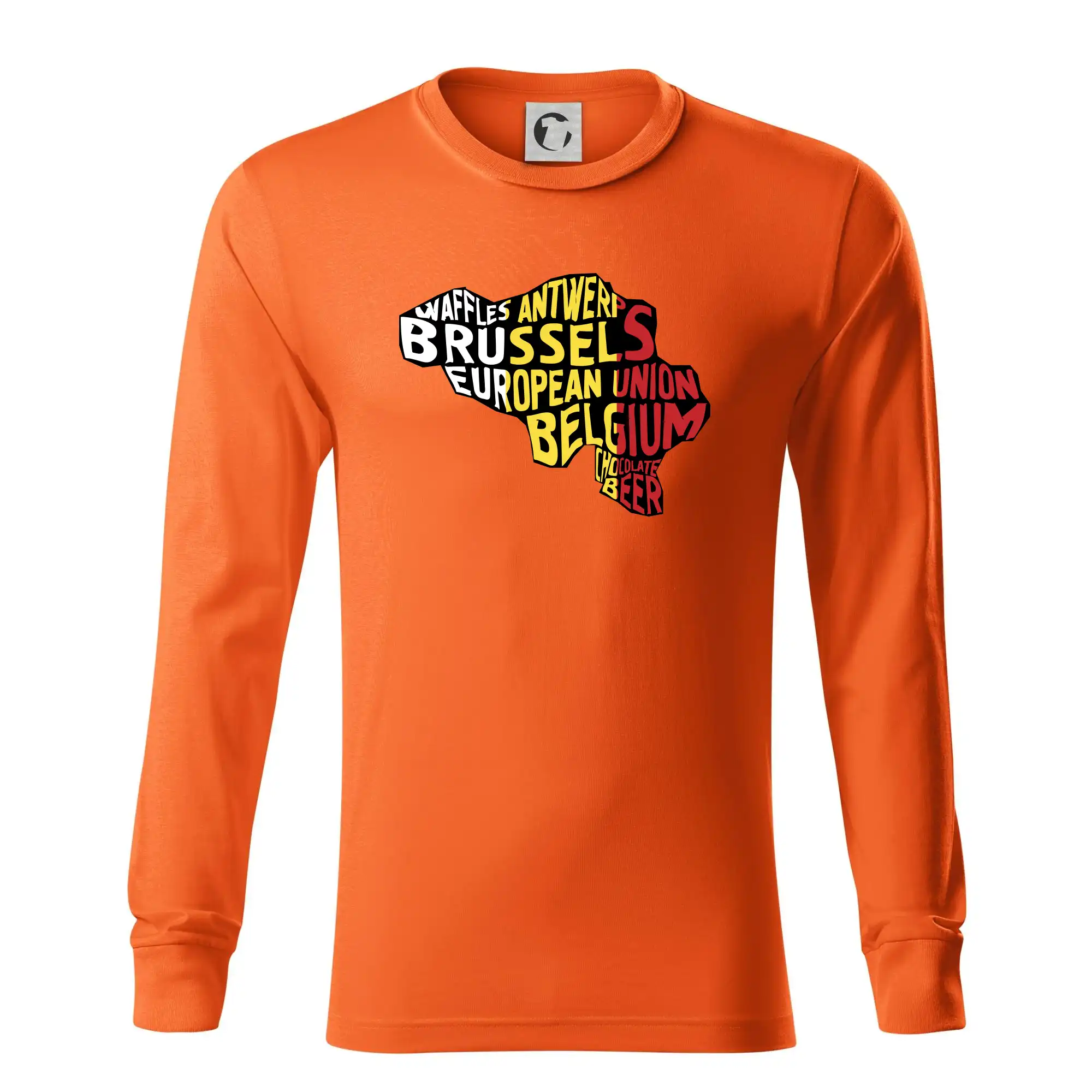 Mapy - názvy měst - Belgie