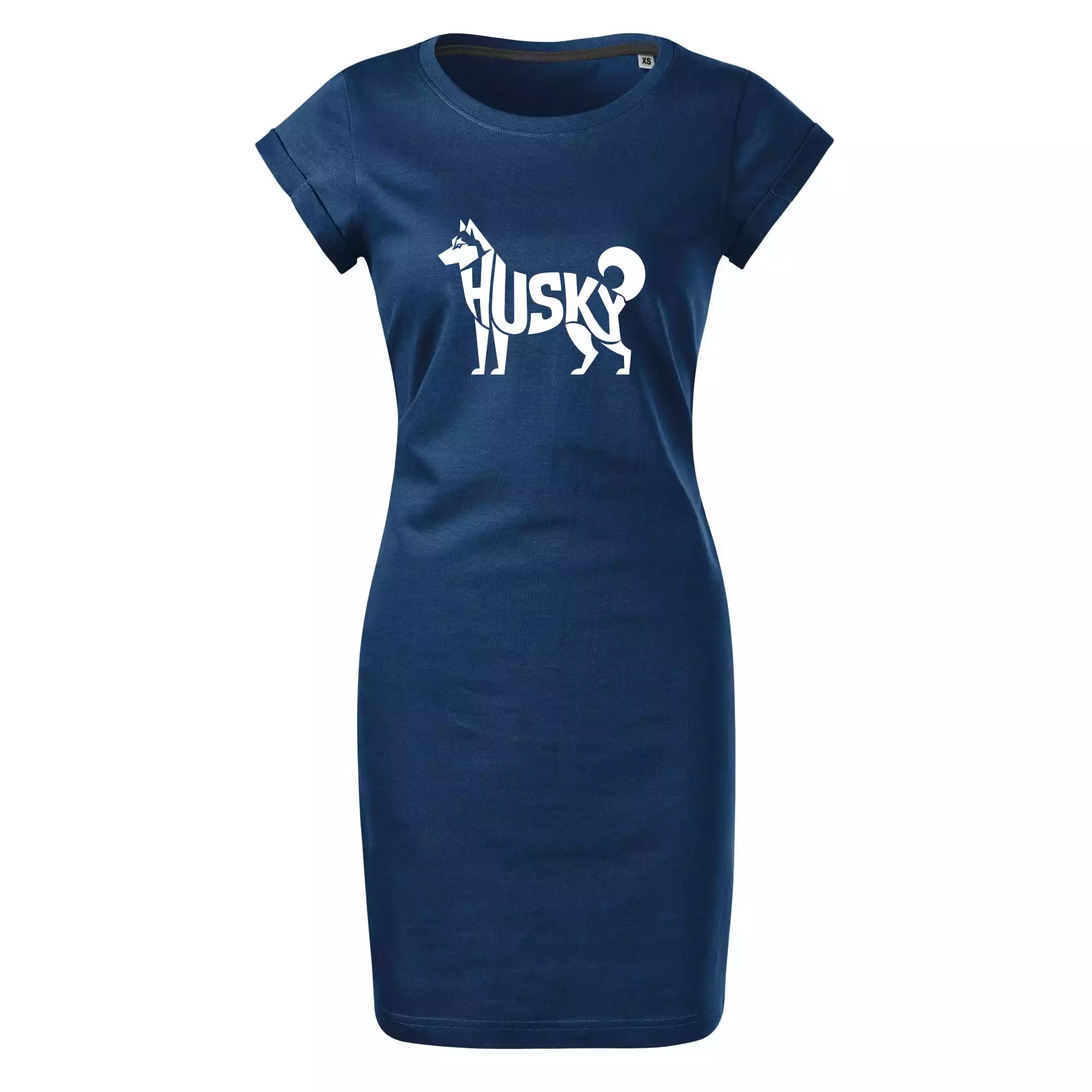 Husky nápis v těle