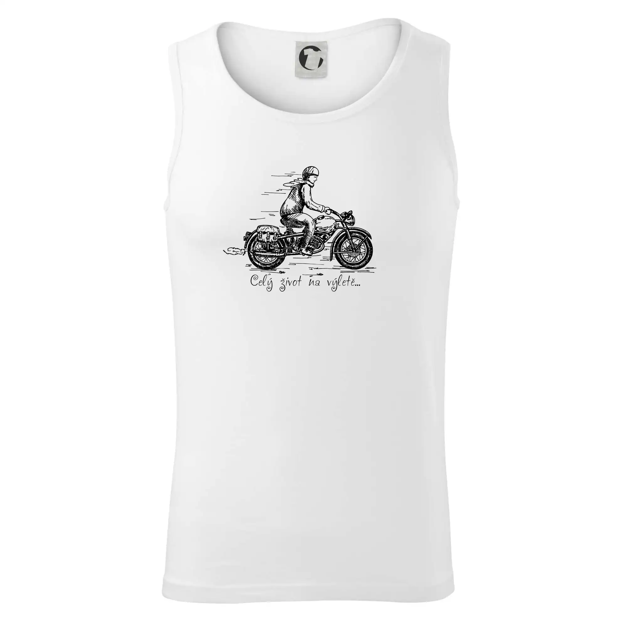 Chopper triko - Celý život na výletě - motorka - Tielko pánske Core