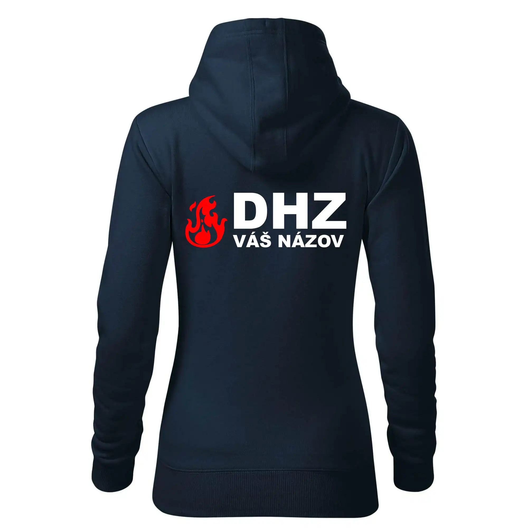 DHZ (oheň, firesport, názov sboru - vlastný nápis)
