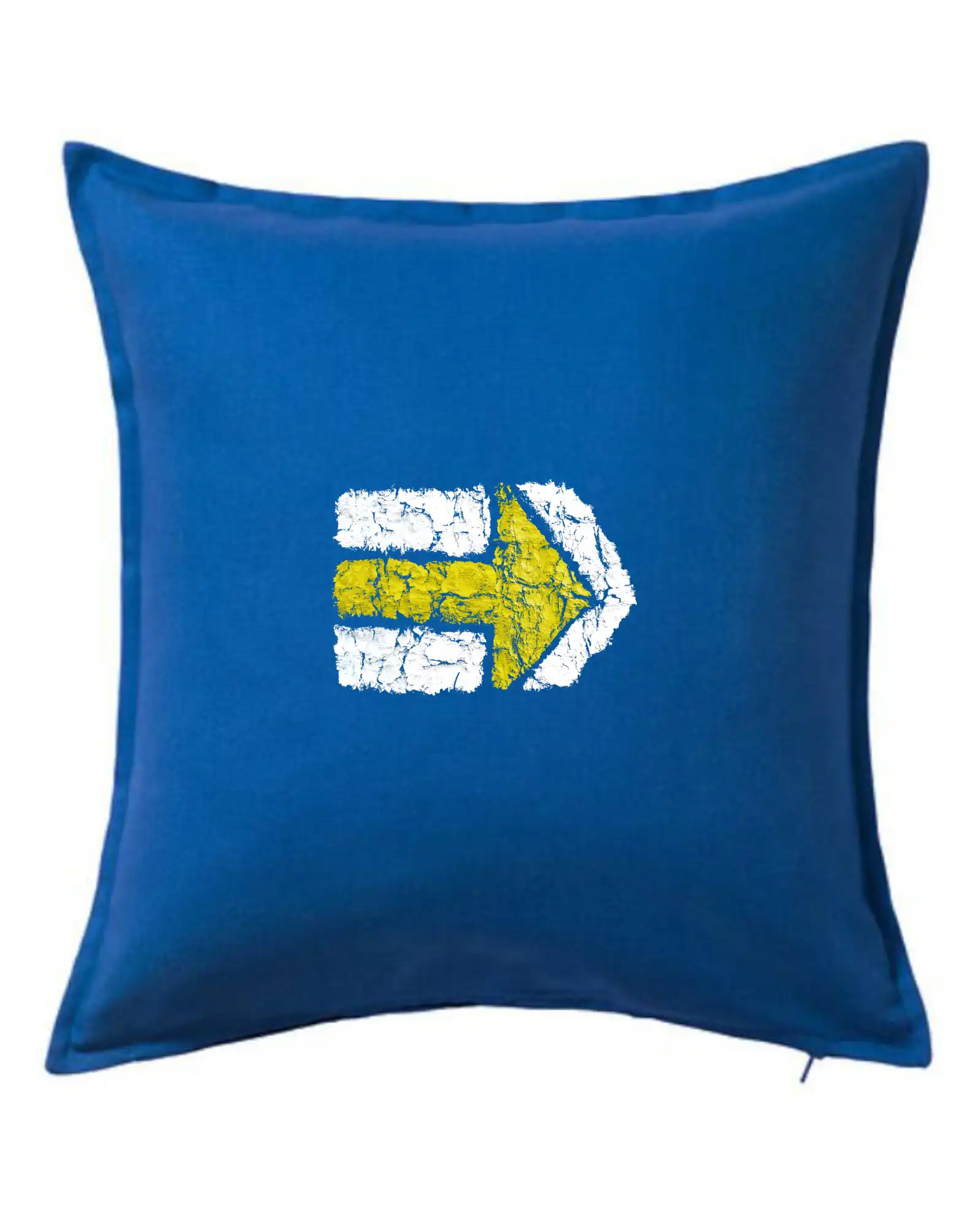 Trička na kempovanie - Párová turistická značka žlutá - Vankúš 50x50