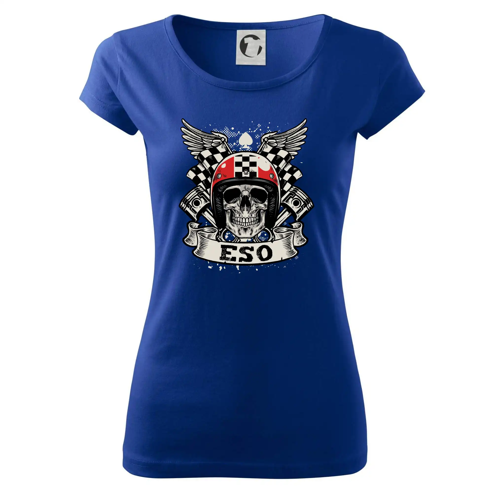 Chopper triko - Motorkár eso - Dámske tričko Pure