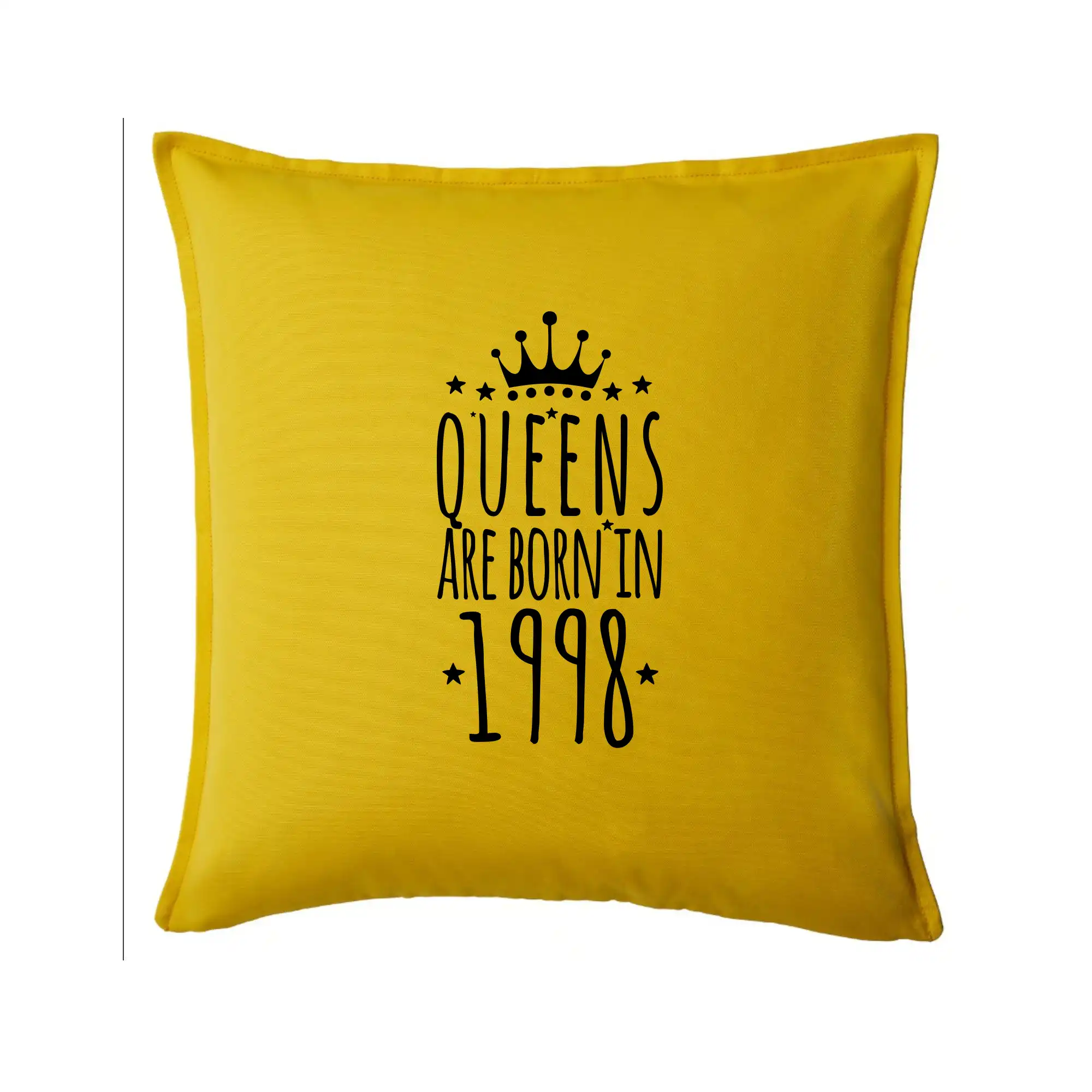 Trička s ročníkom 1998 - Queens are born in 1998 - Vankúš 50x50