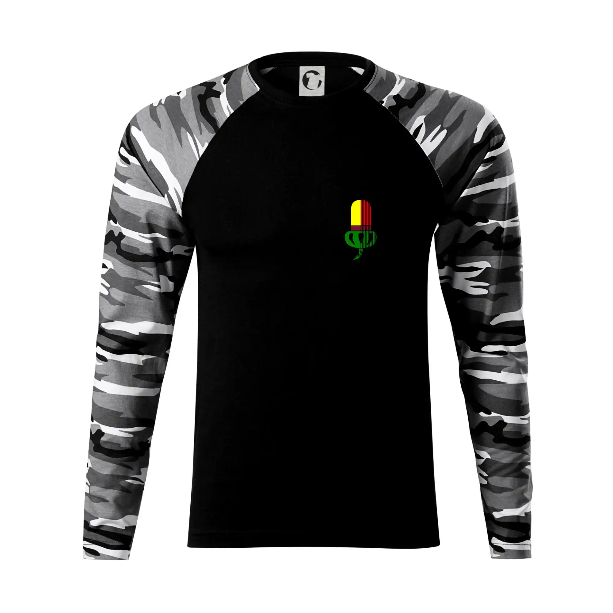 Tričká a mikiny so spoločenskými hrami  - Šiltovka - Prší - Žalude - Camouflage LS
