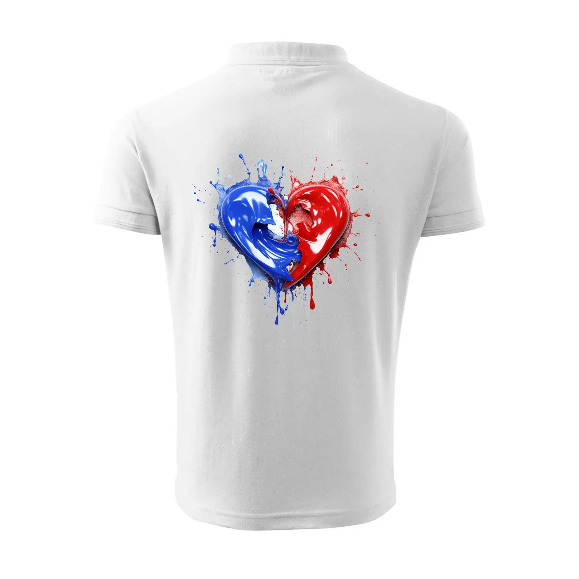Srdce rozprsknuté - Francouzské barvy