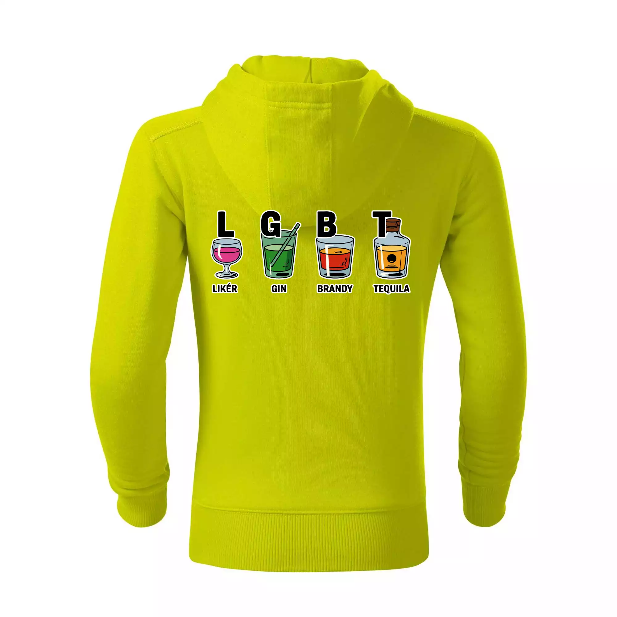 LGBT -  Likér, Gin, Brandy, Tequila