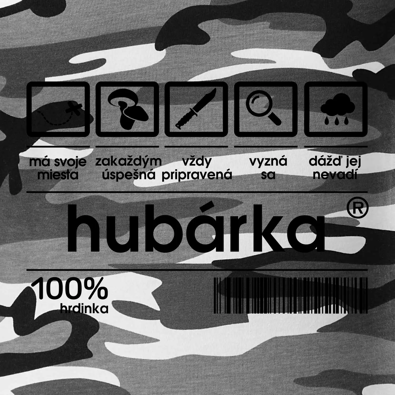 Čiarový kód Hubárka