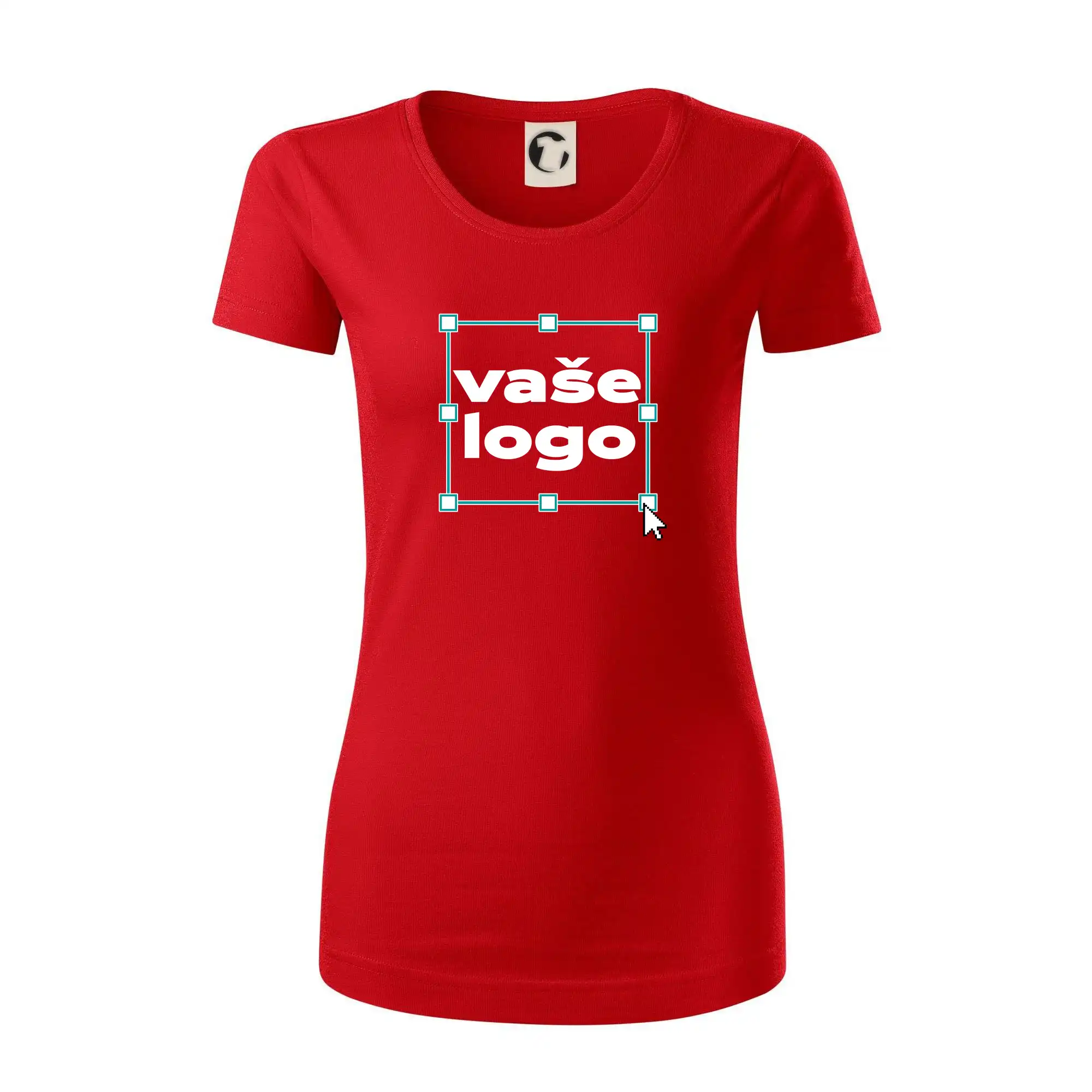 MyShirt tričká - Vlastní logo - Tričko s vlastným logom - Dámske tričko z organickej bavlny Origin (GOTS)