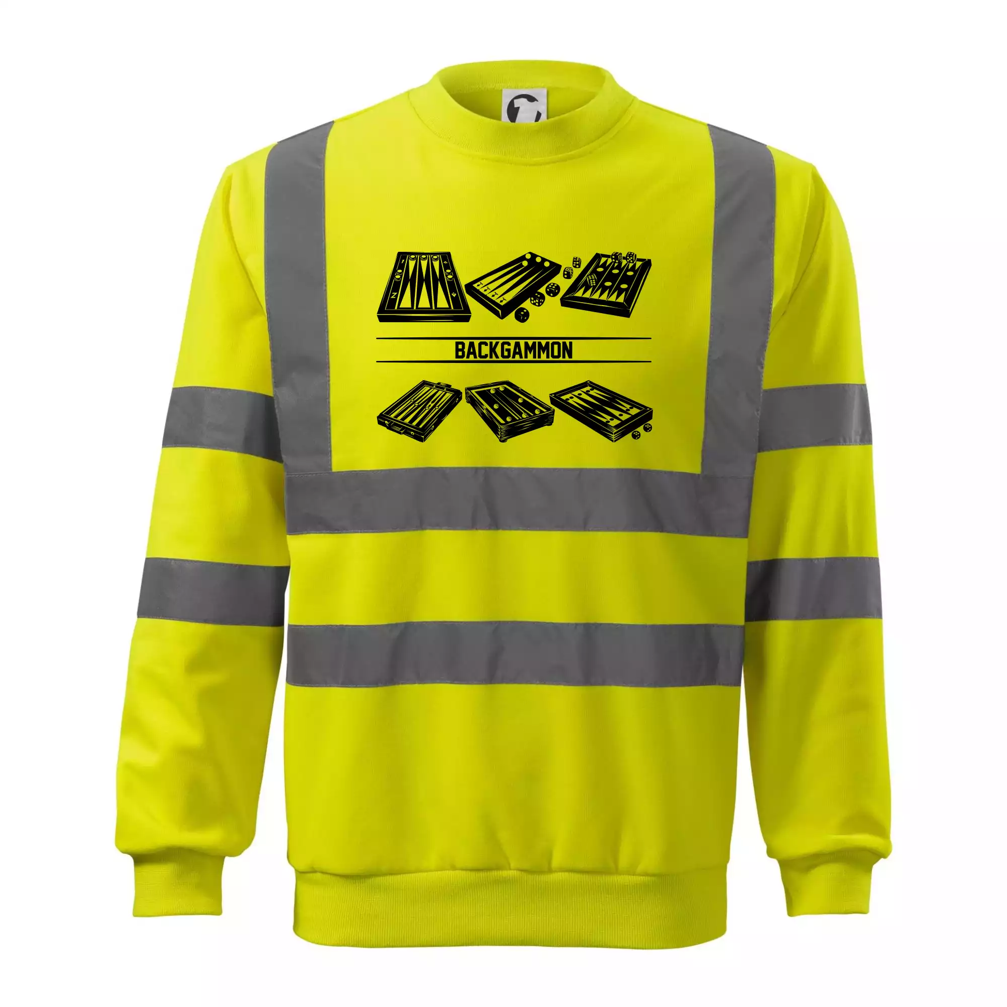 Backgammon černý set