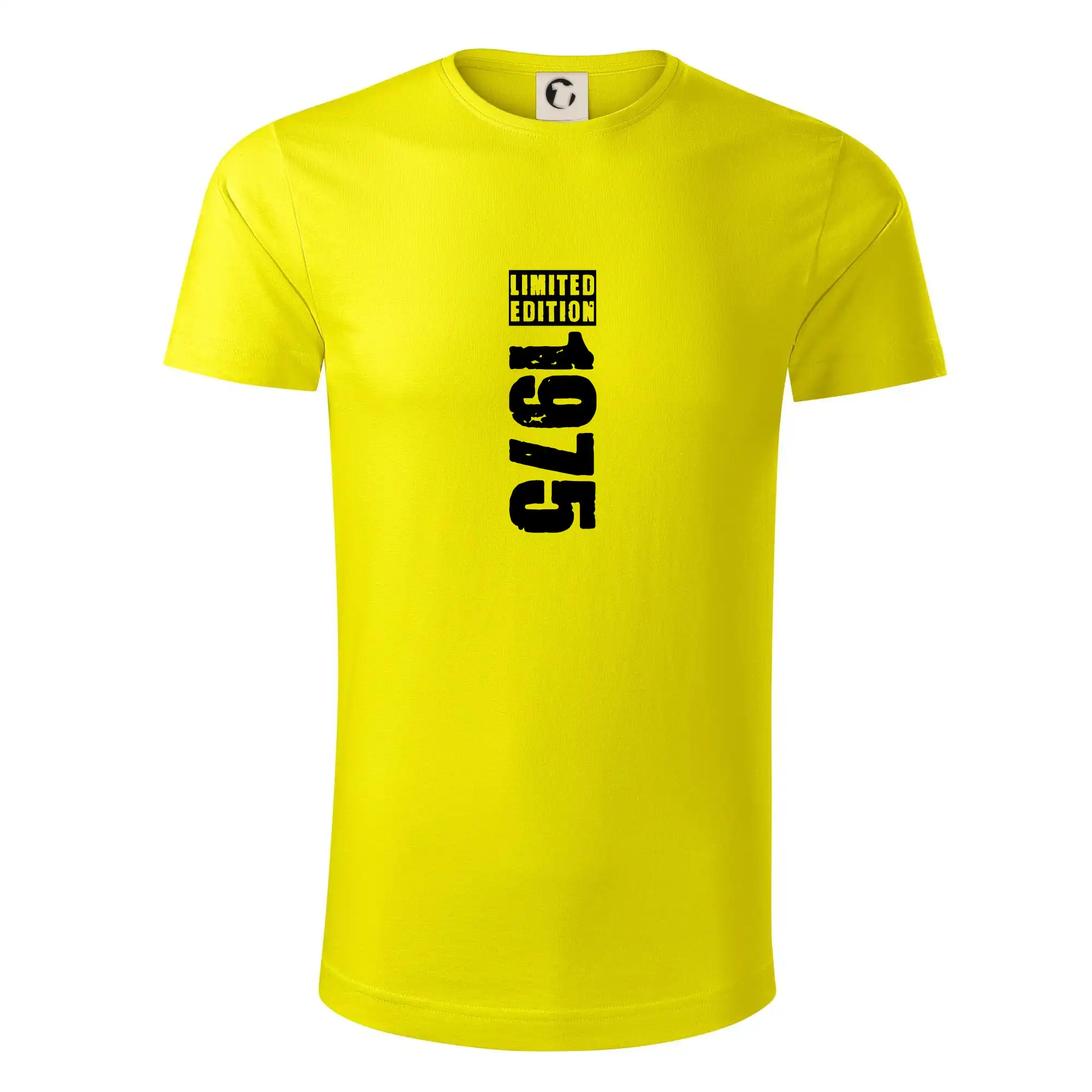 Trička s ročníkom 1975 - Limited edition 1975 pruh - Tričko z organickej bavlny