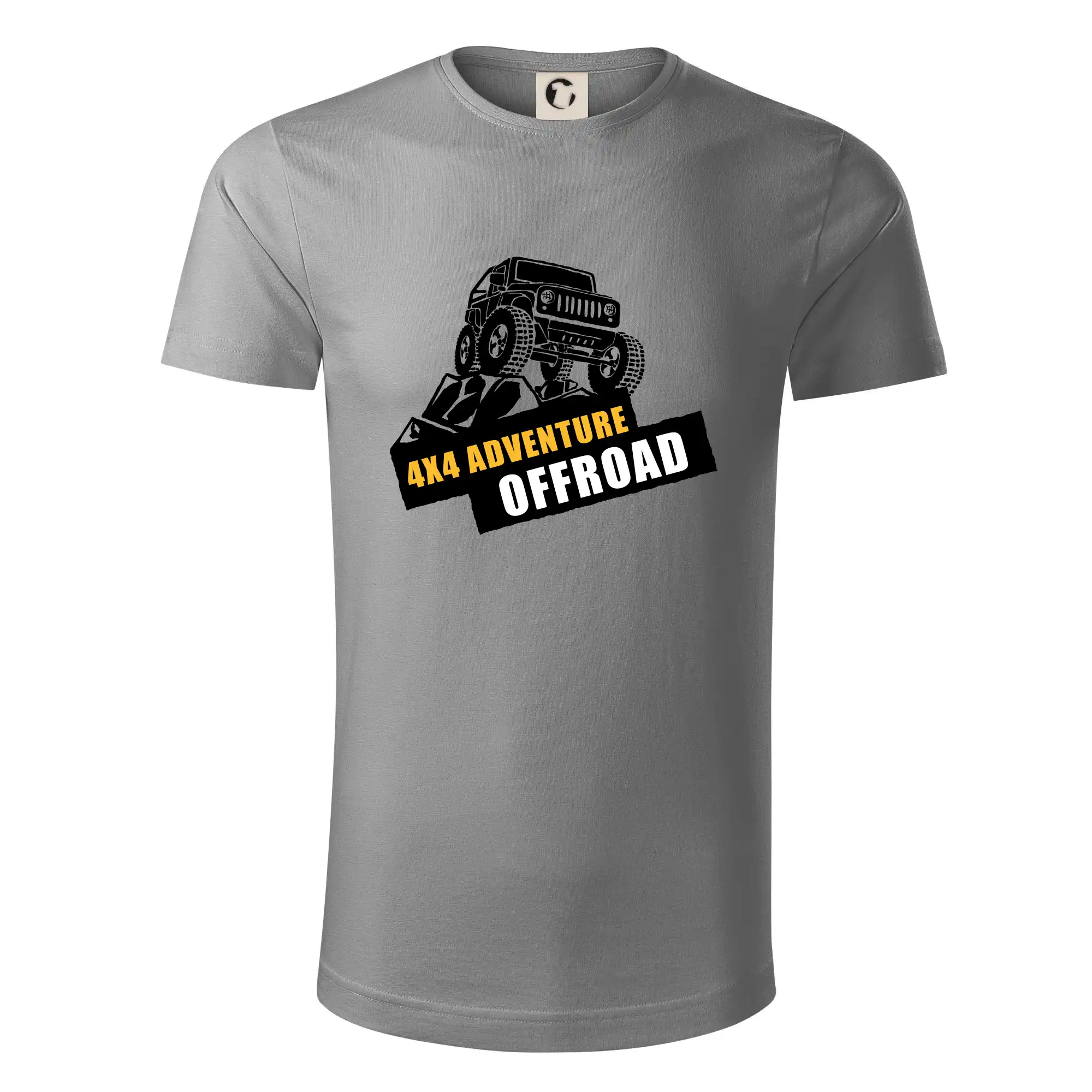 Auto tričká - 4x4 adventure offroad - Tričko z organickej bavlny