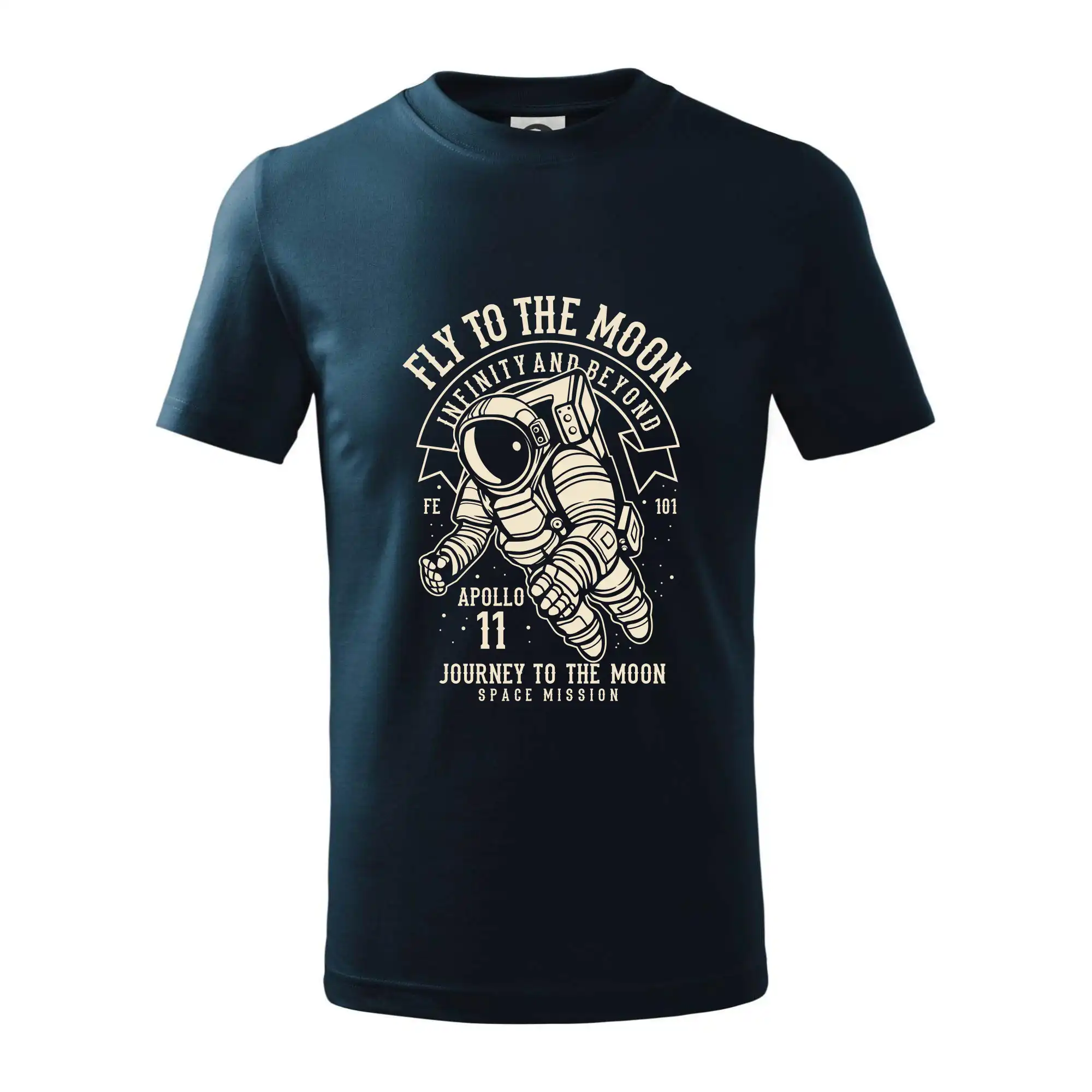 Vesmirne tričká - Fly To The Moon - Tričko detské bavlnené