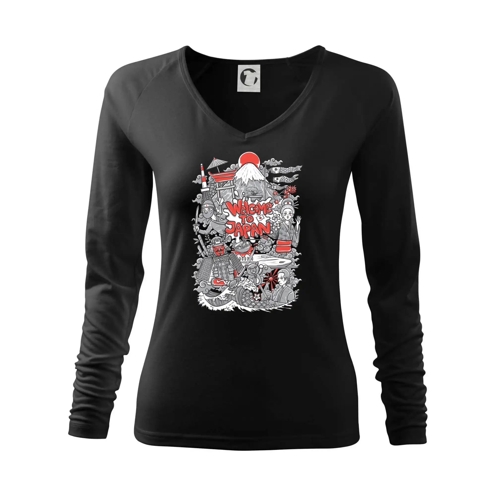 Tričká s japonskou tematikou - Welcome to Japan - Tričko dámske Elegance