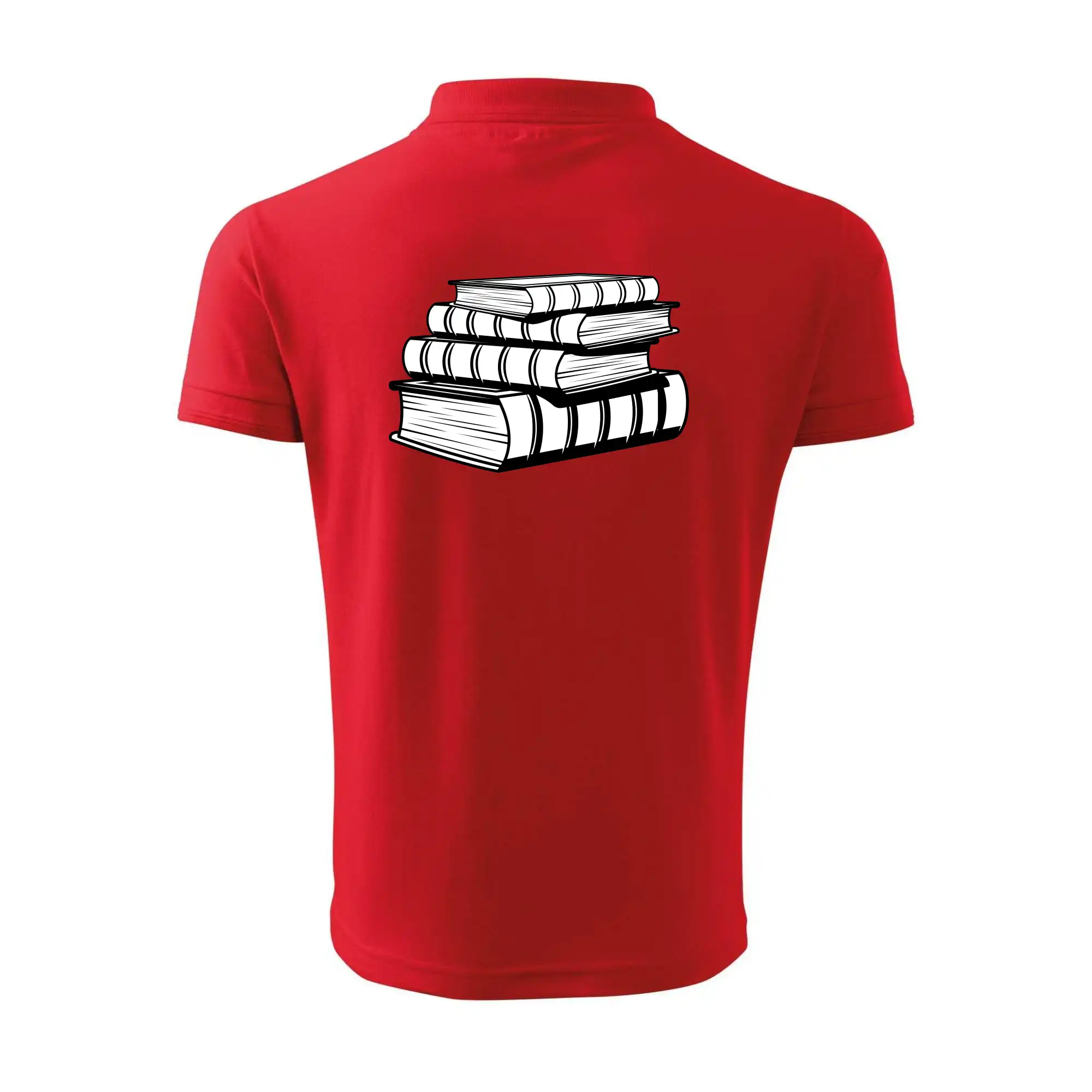 Knihy černobílé na sobě