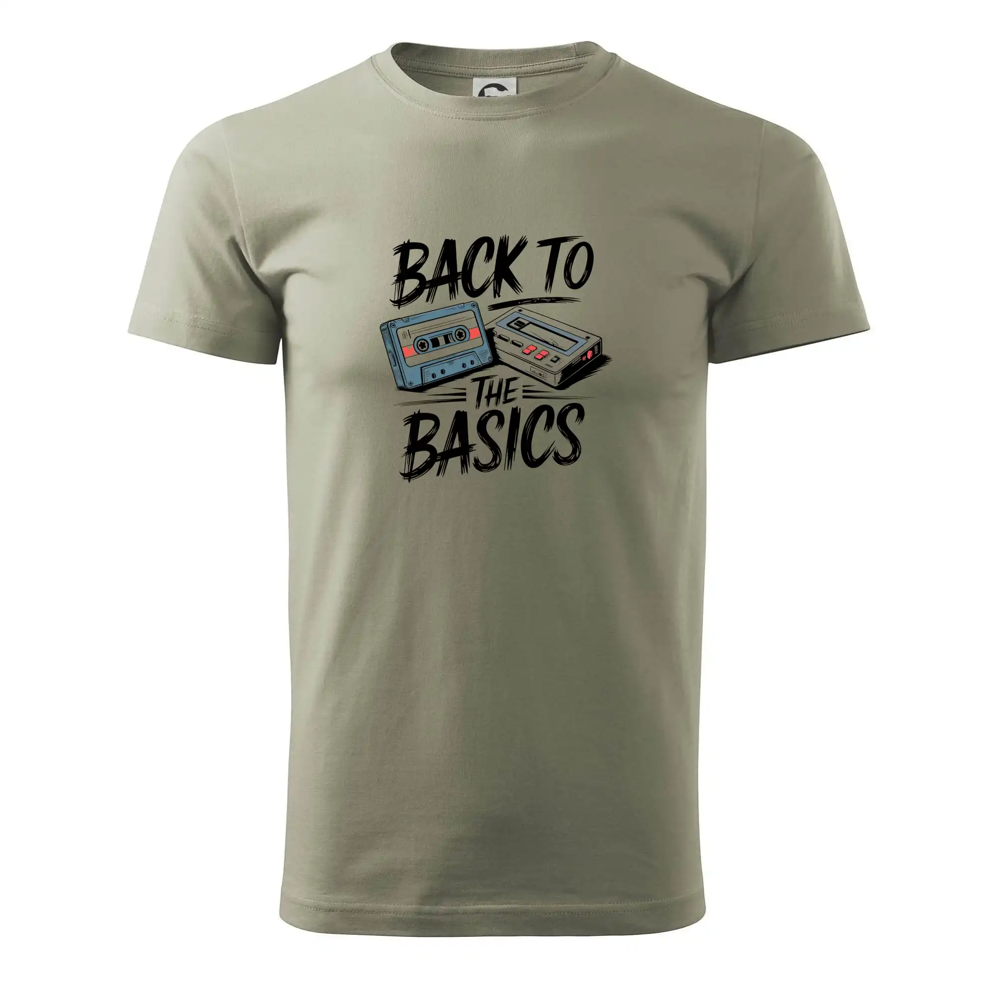Back to the basics 90s - Klasické pánske tričko vyššej gramáže