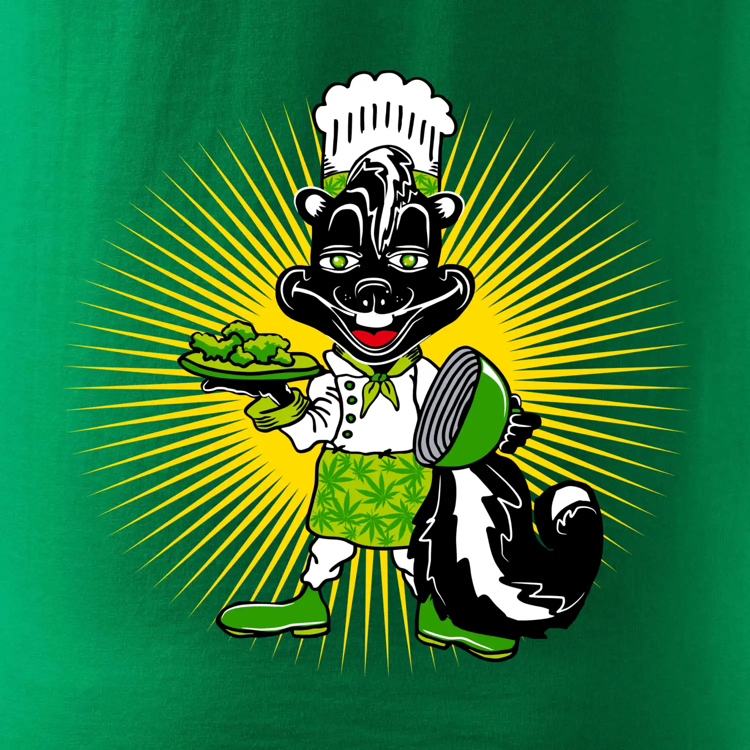 Skunk kuchař (Pecka design)