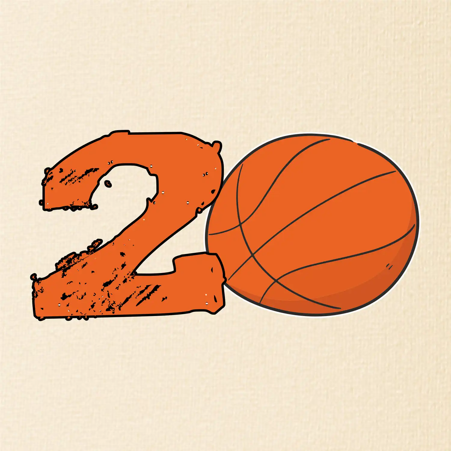 Basketball kulaté narozeniny 20
