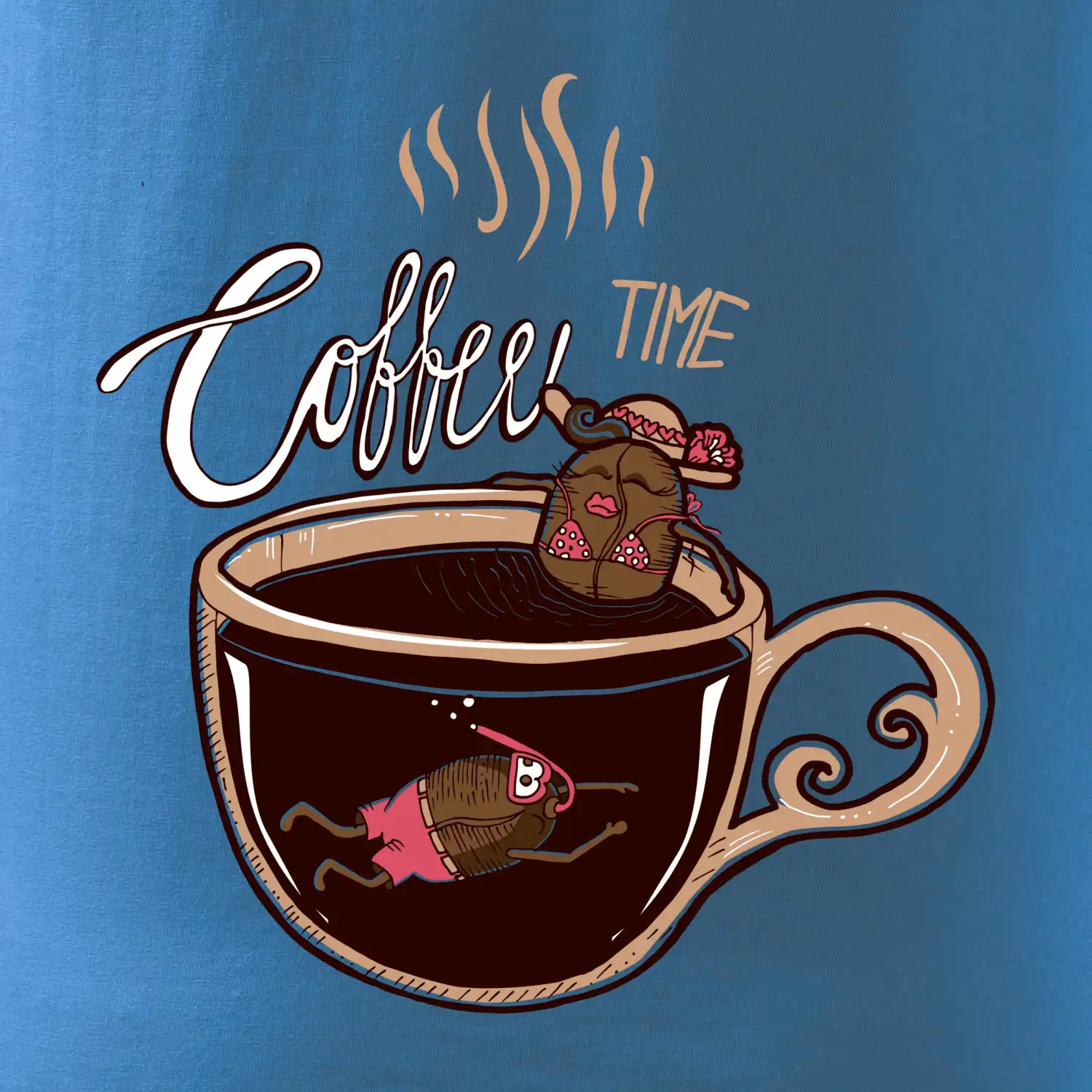 Coffee time bath (Pecka design)