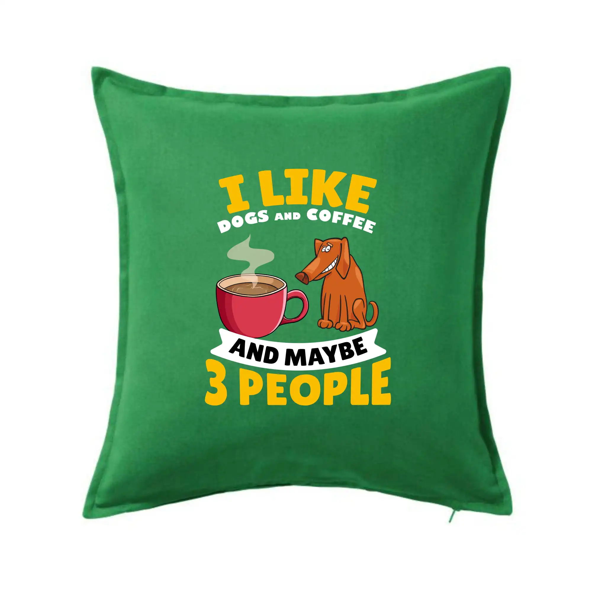 I like dogs and coffee and maybe 3 people