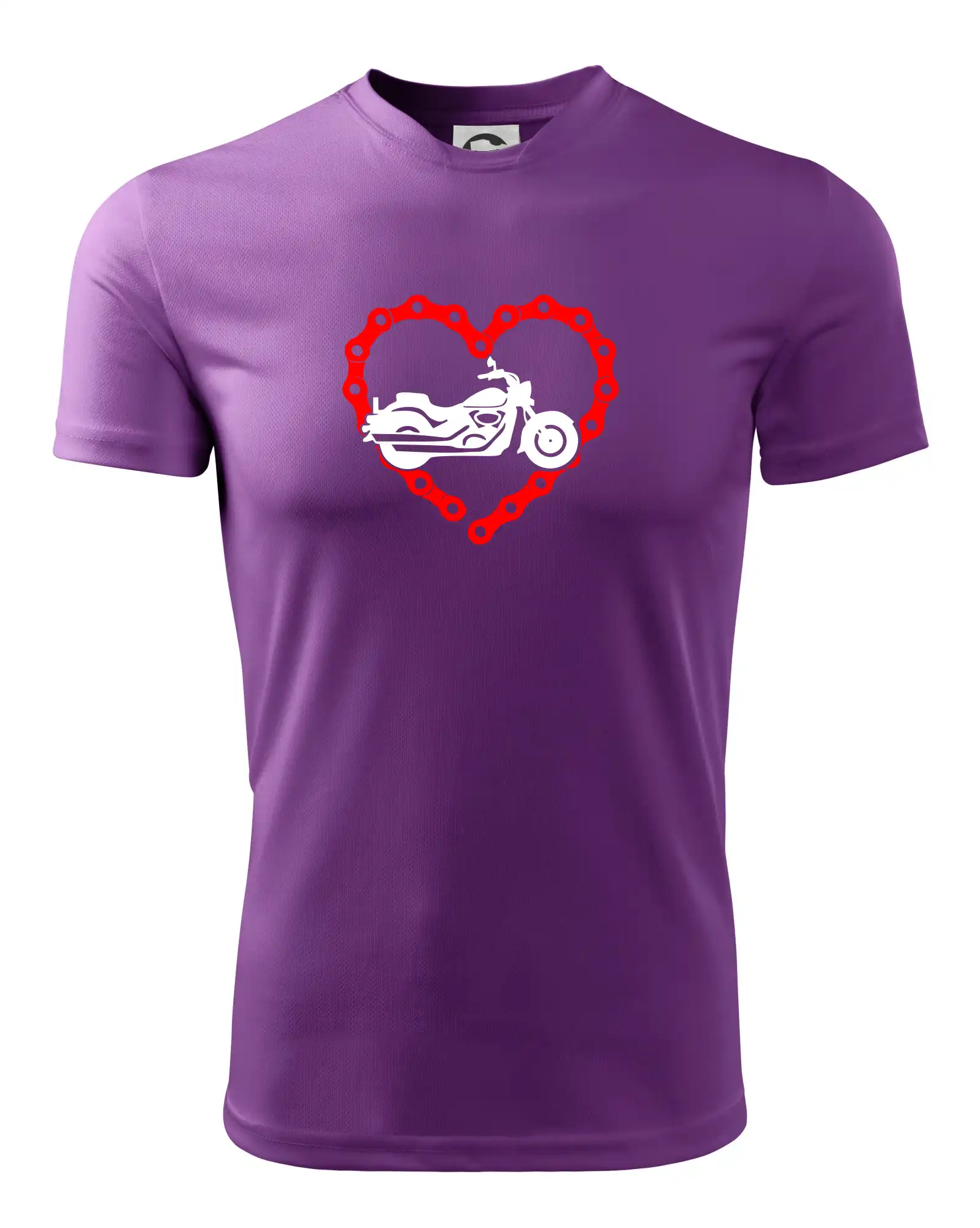 Moto srdce řetěz - chopper