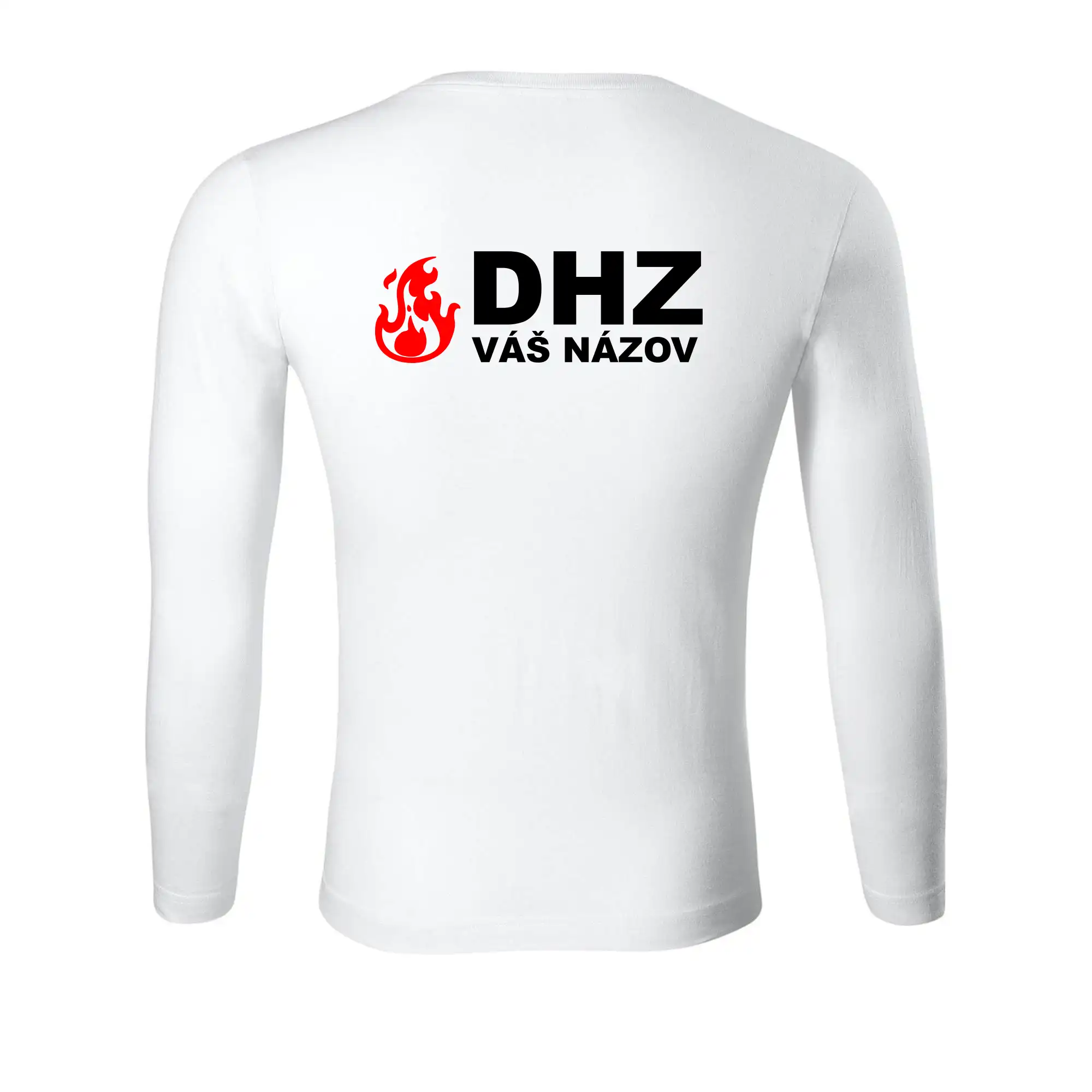DHZ (oheň, firesport, názov sboru - vlastný nápis)