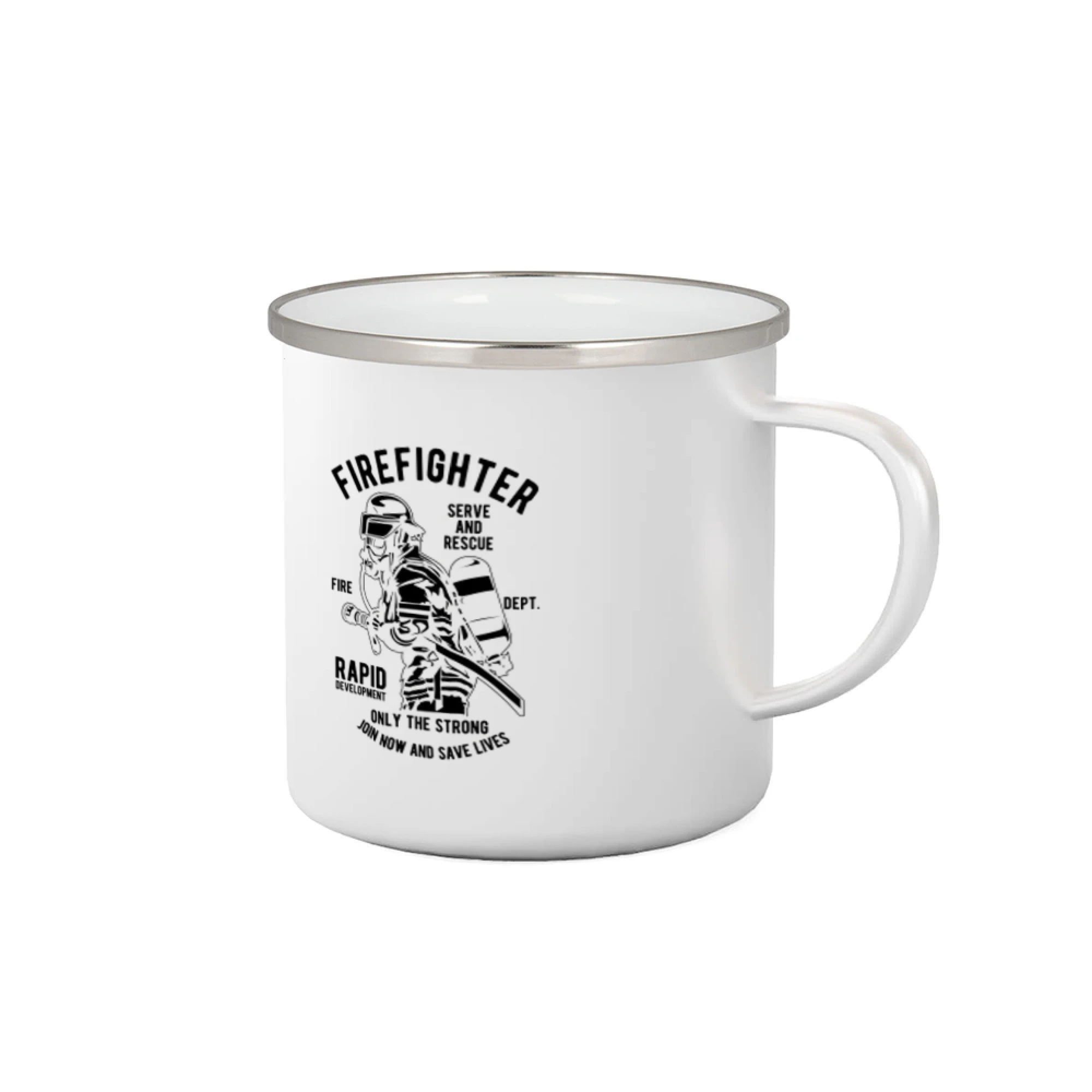 Originálne tričká pre hasičov - Firefighter Dept - Plecháčik