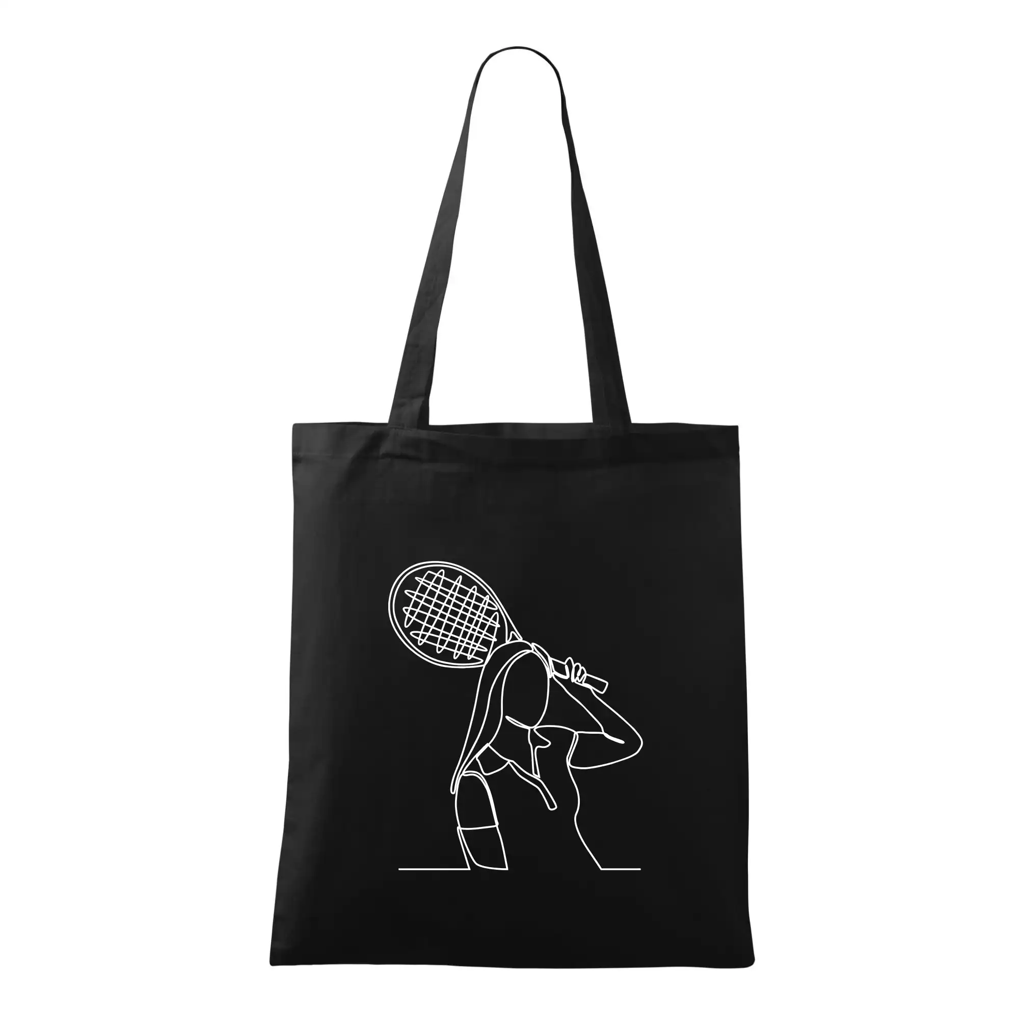 Tenistka  jednim tahem