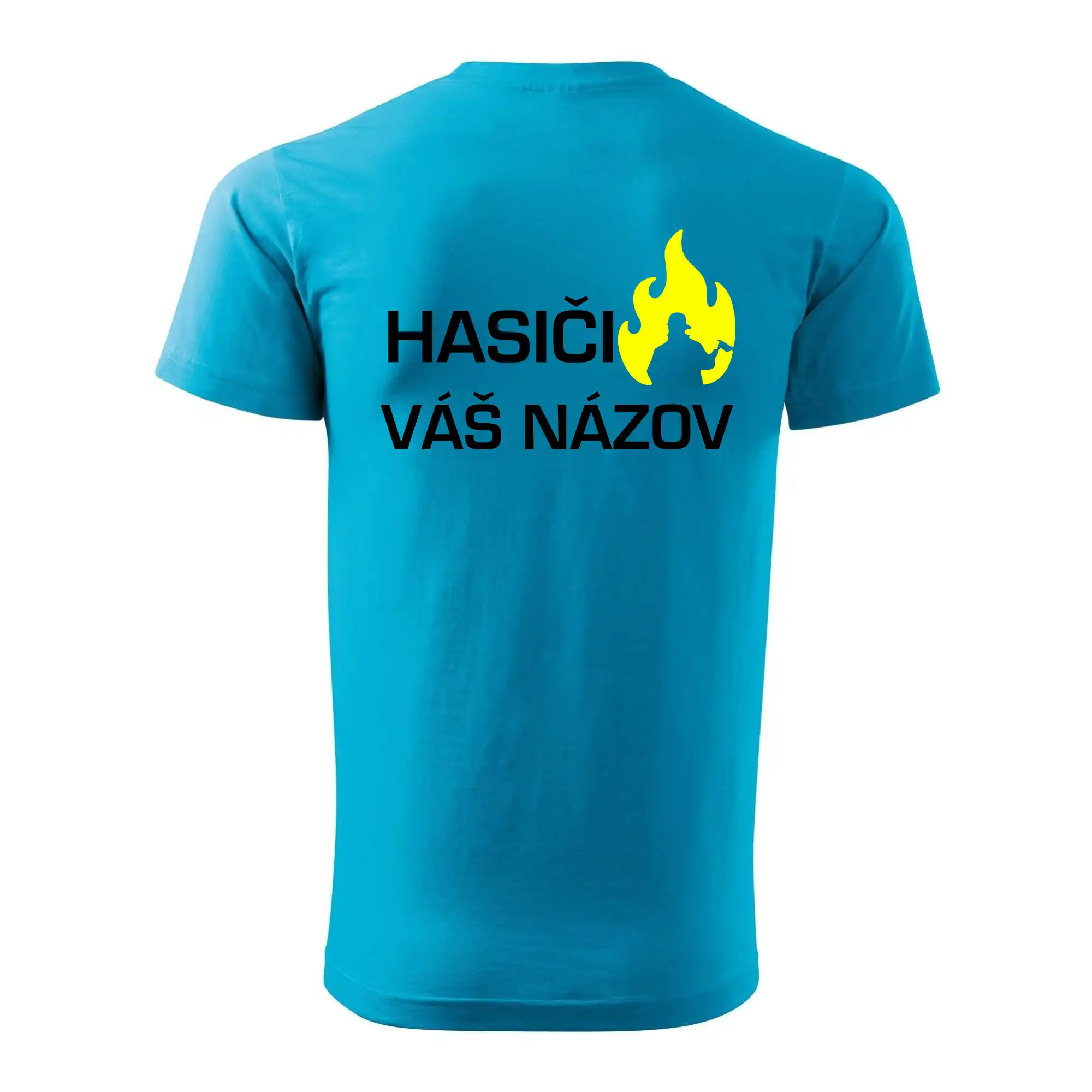 Hasiči - Váš názov - FLUO + Reflexná potlač